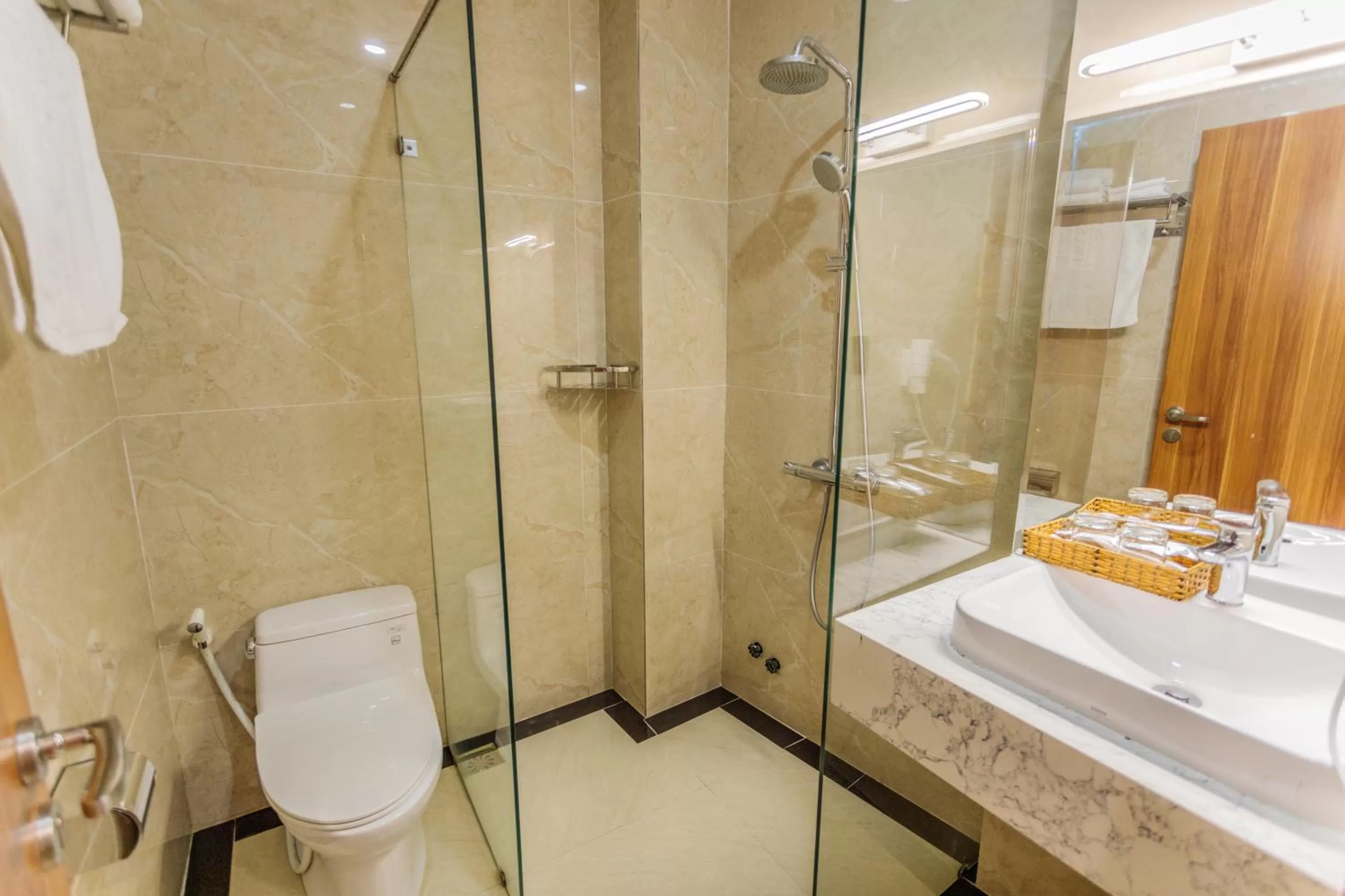 Shower, Bathroom in President Hotel