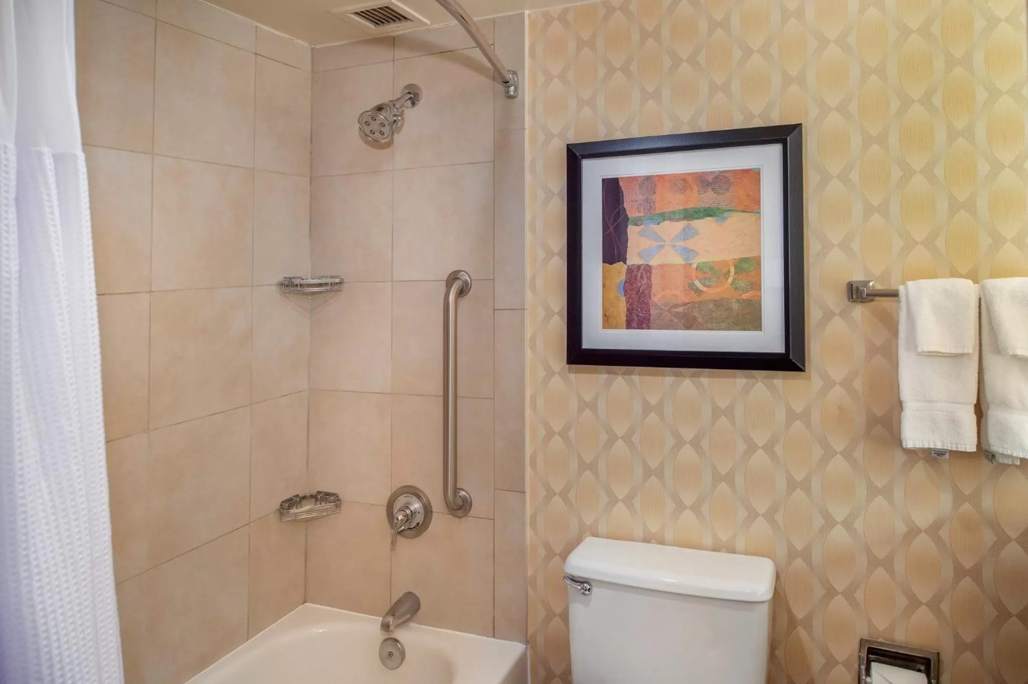 Bathroom in Crowne Plaza Hotel St. Louis Airport by IHG