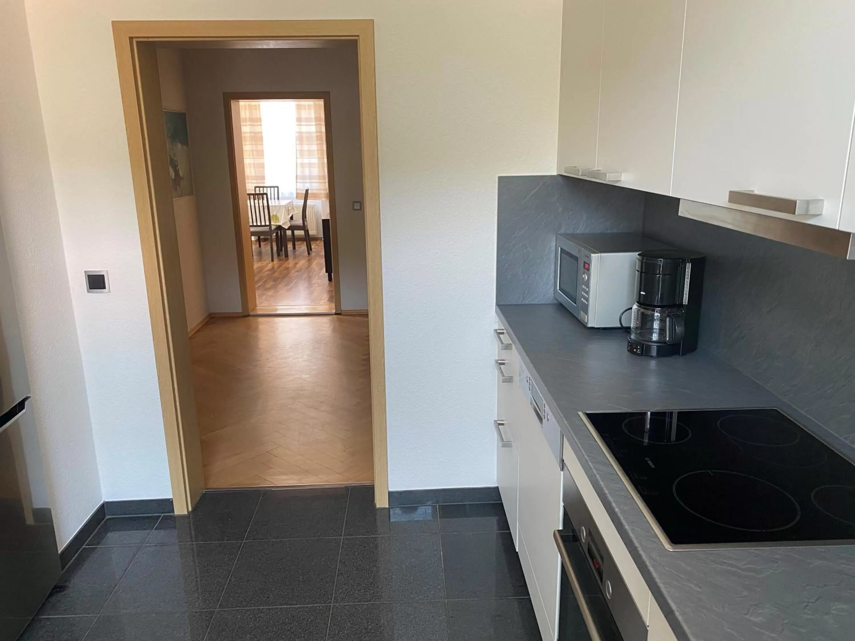 Kitchen or kitchenette, Kitchen/Kitchenette in An der Porzellan-Manufaktur Pension