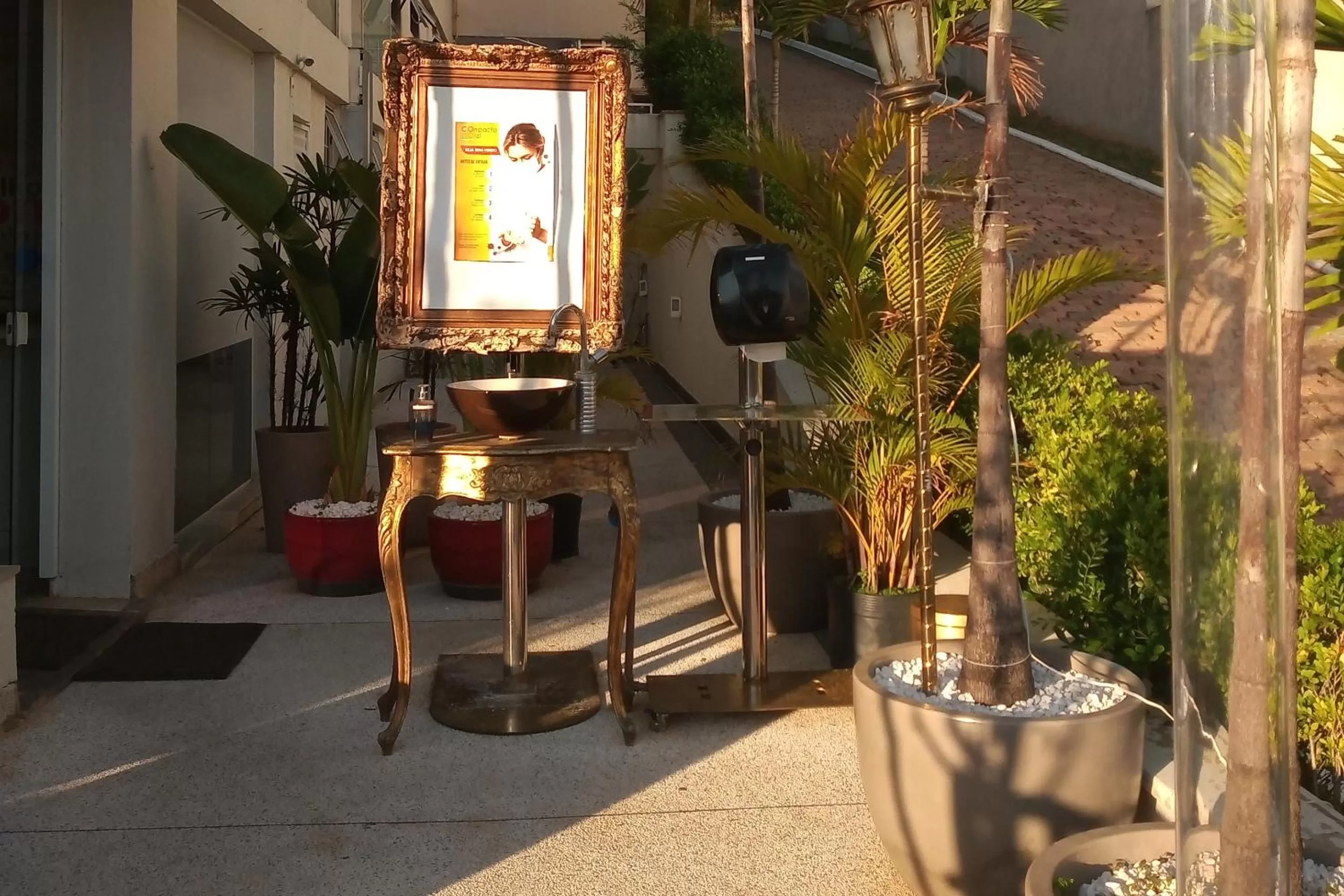 Lobby or reception in Compacto Hotel Alphaville Campinas