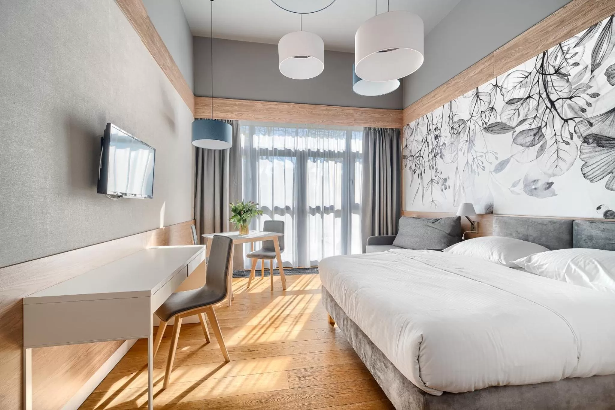 Bed in Dune Resort Mielno - A