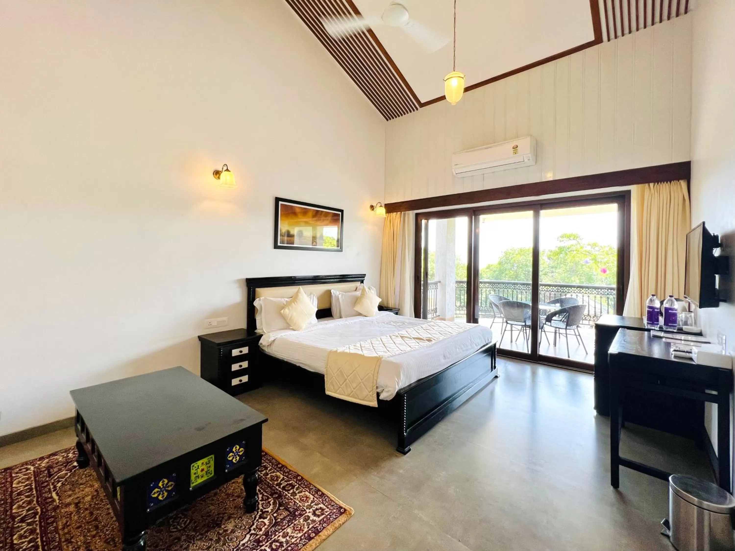 Bed in Tranquil Resort & Spa