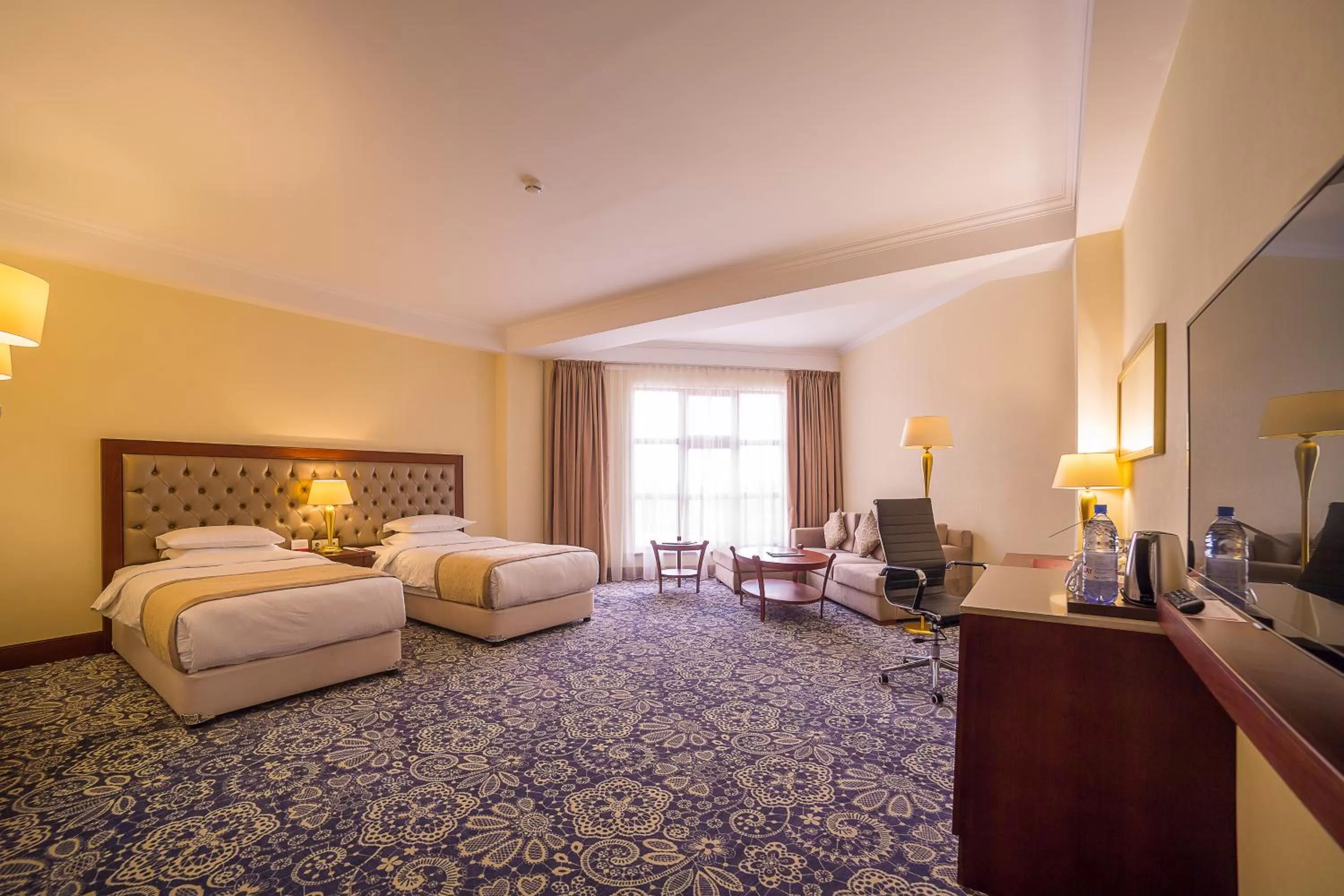 Day, Bed in Ramada by Wyndham Almaty