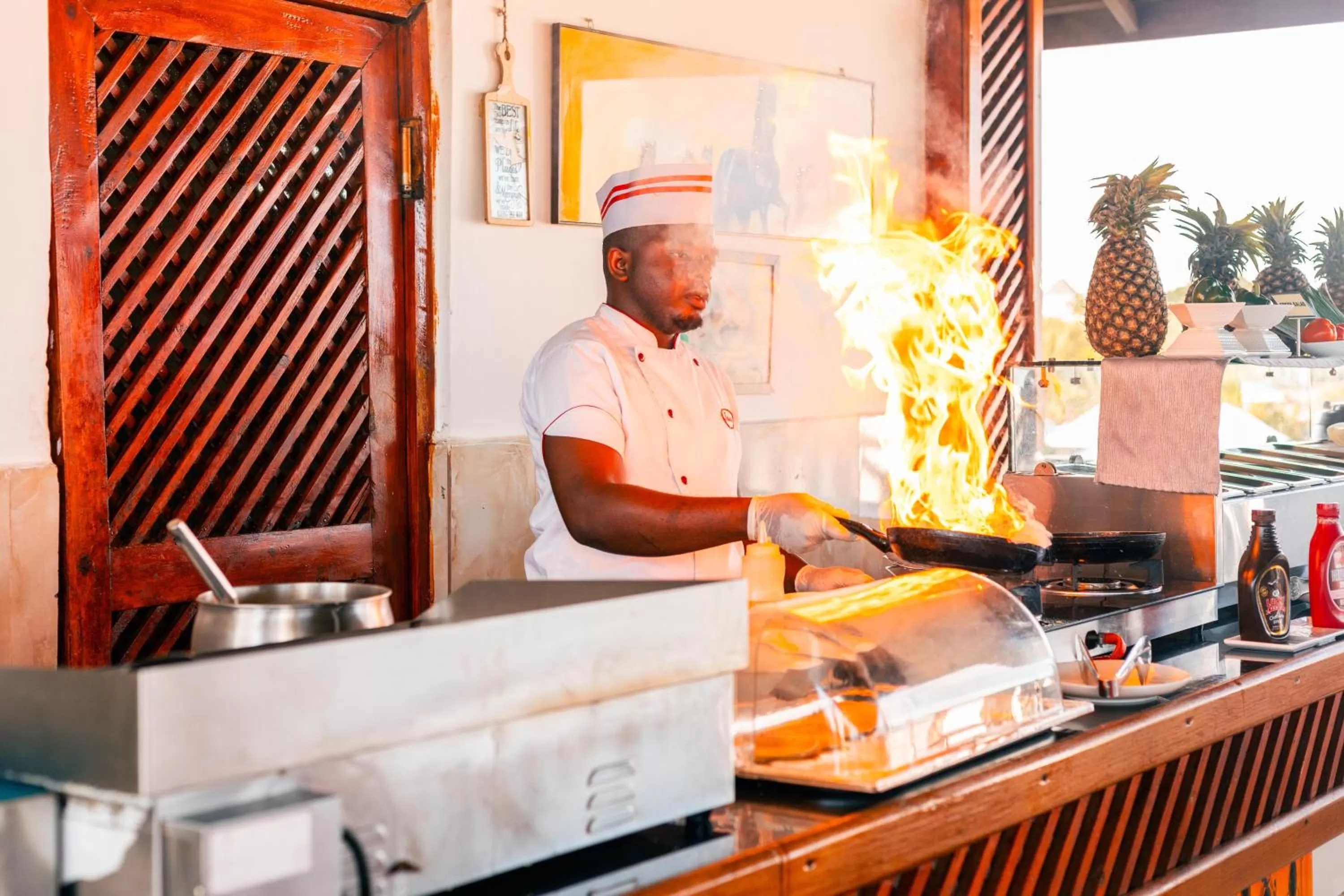 Breakfast, Staff in Canary Nungwi Hotel & Free SPA