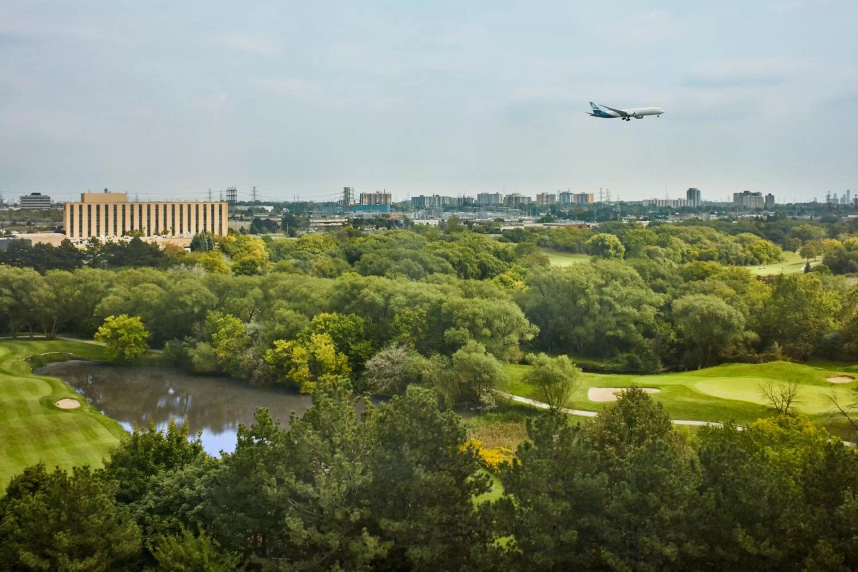 View (from property/room) in Toronto Airport Marriott Hotel