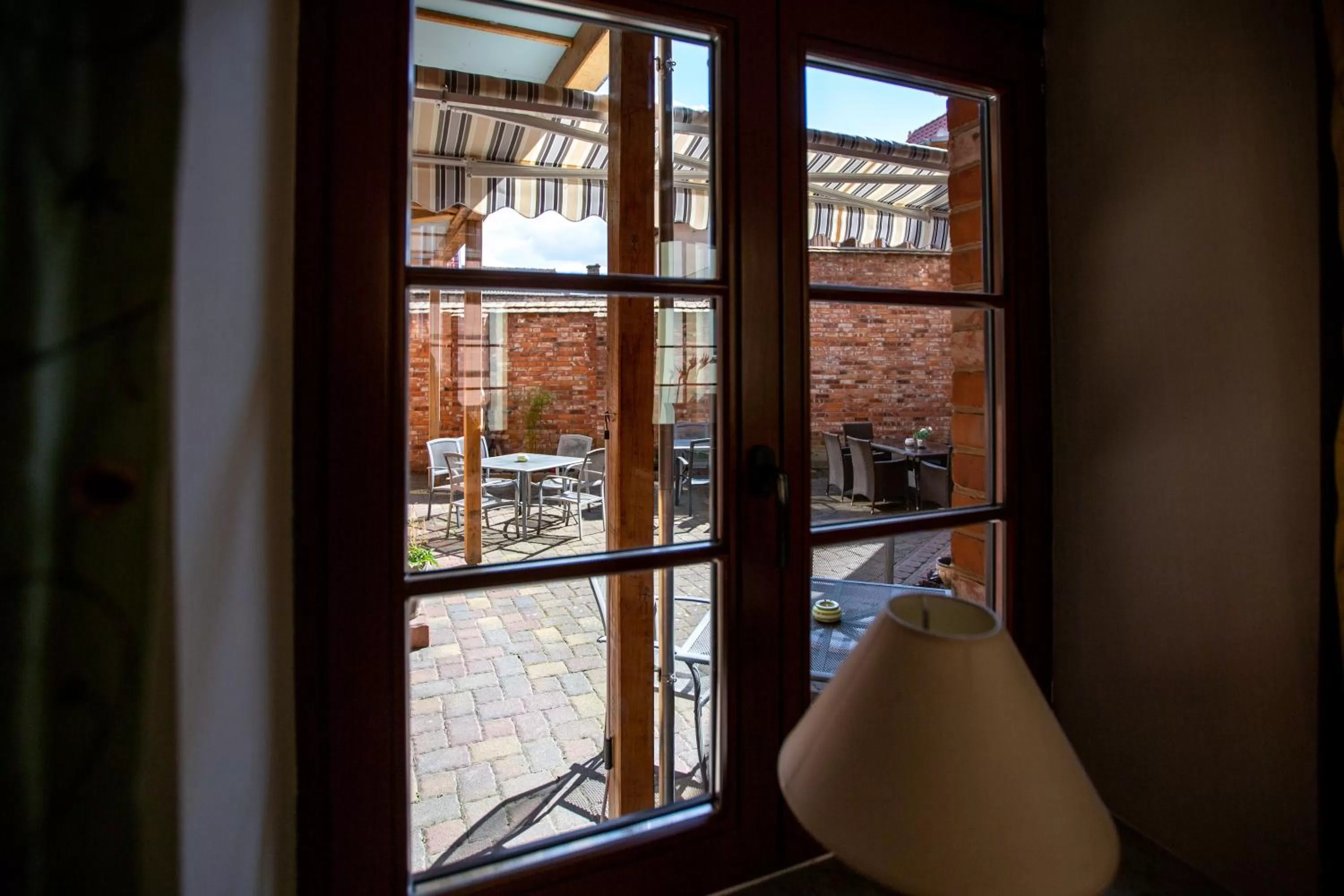 Dining area in Hotel Haus Sajons