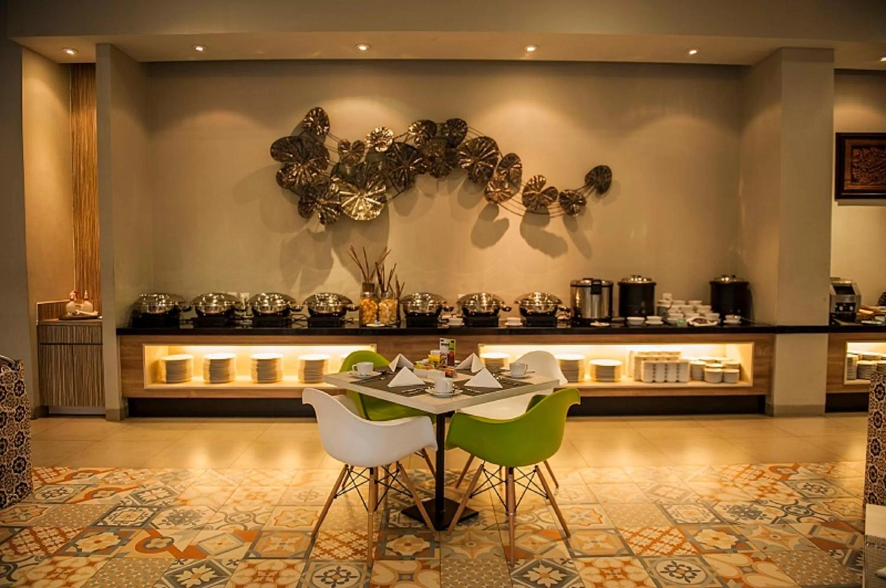 Buffet breakfast in KHAS Surabaya Hotel