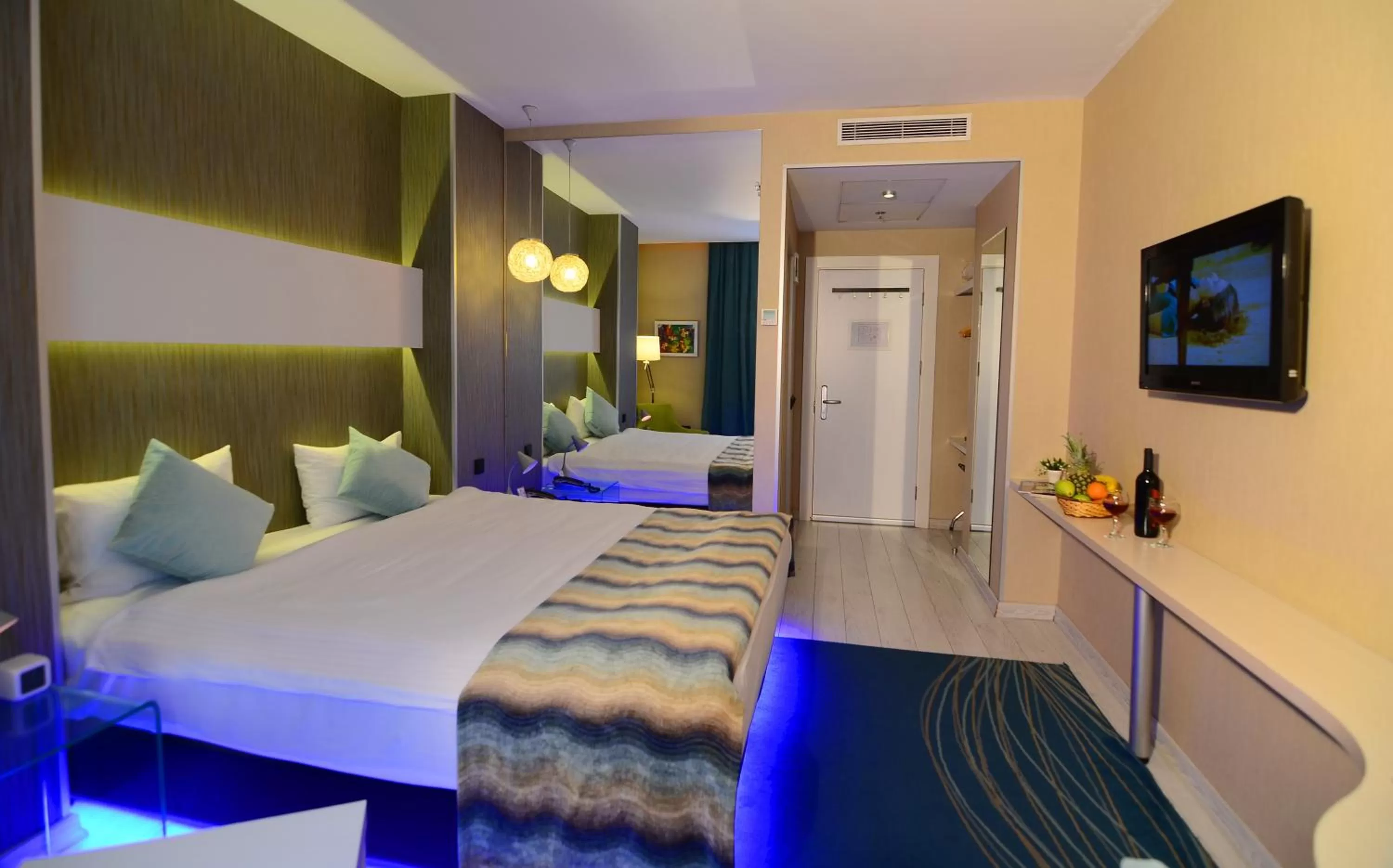 Bed in Tempo Hotel 4Levent