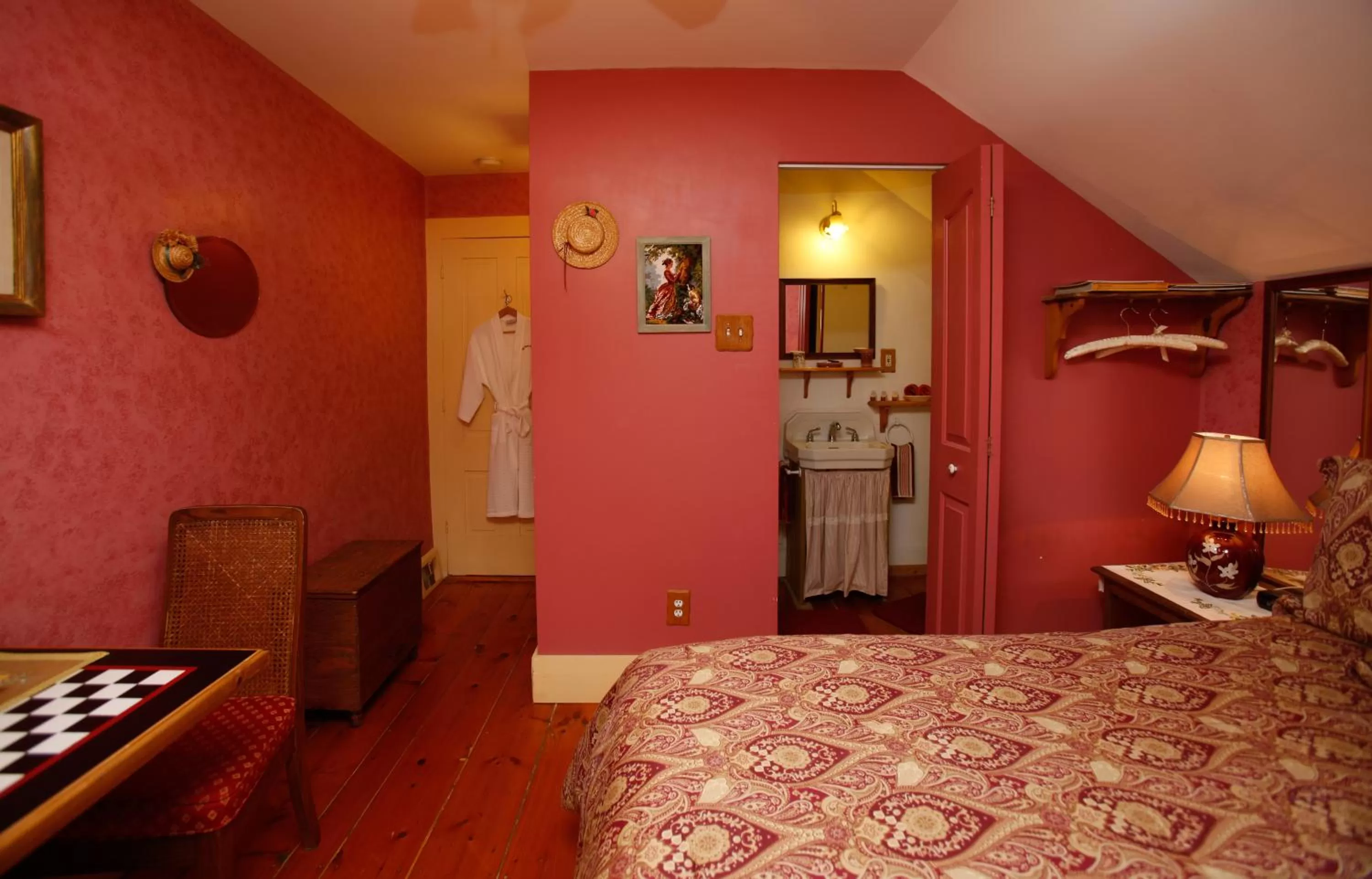 Bedroom in À Amour et Amitié