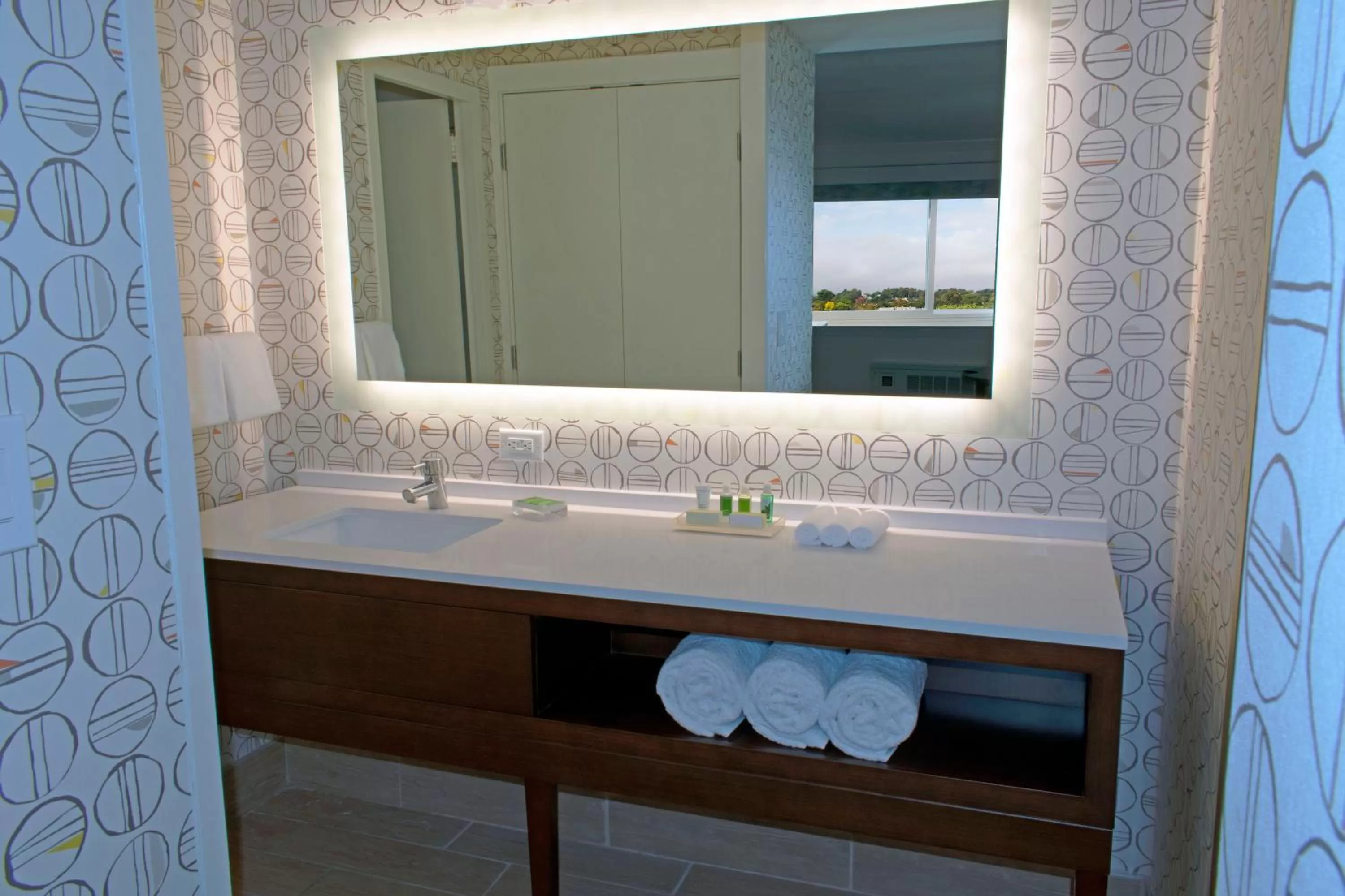 Bathroom in Holiday Inn Binghamton-Downtown Hawley Street by IHG