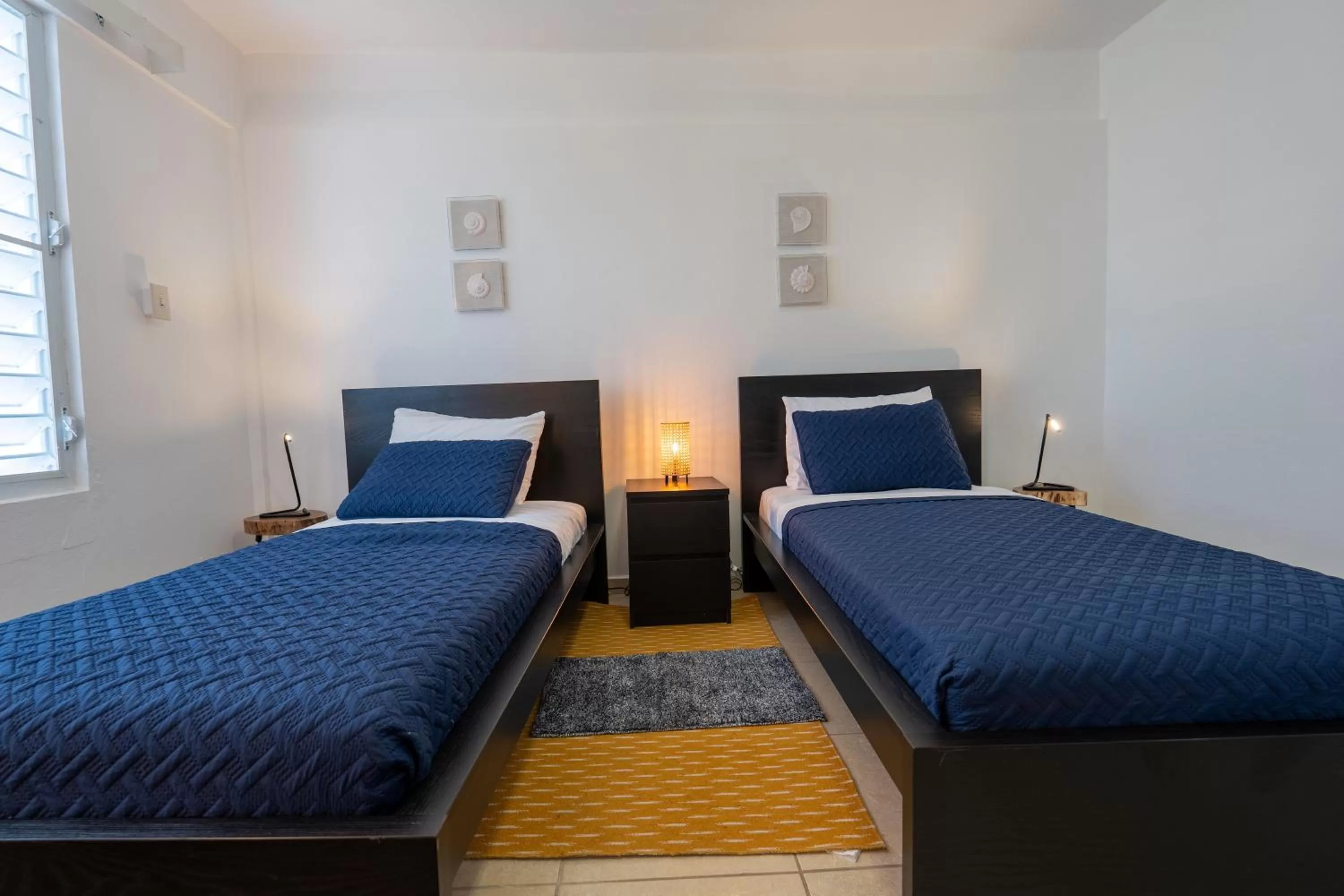 Bed in El Flamingo Beach Club