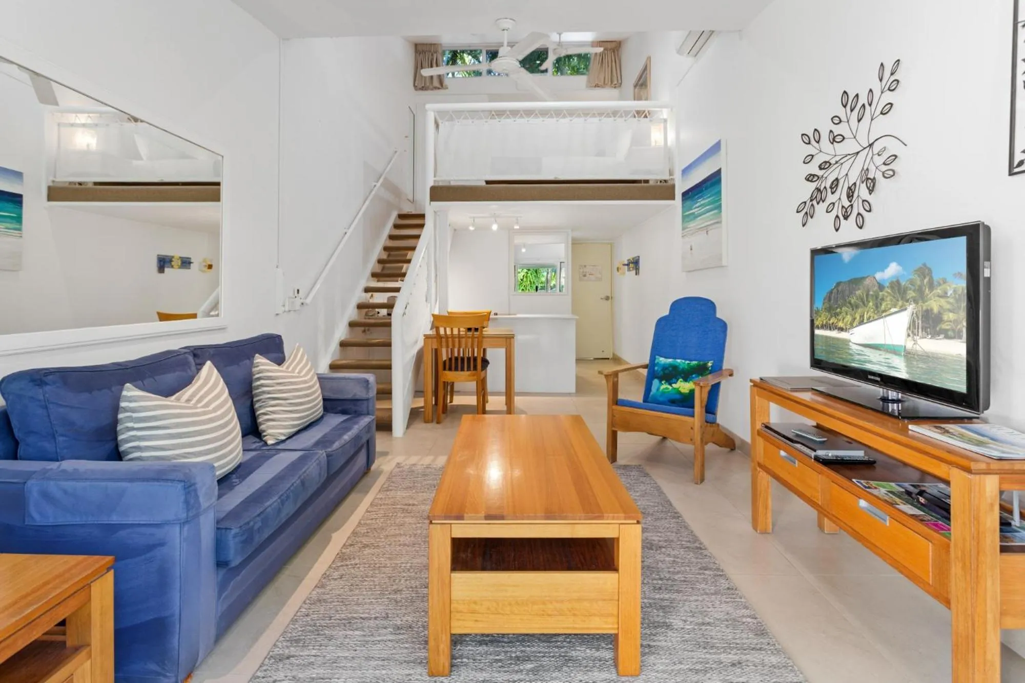 Living room in Caribbean Noosa