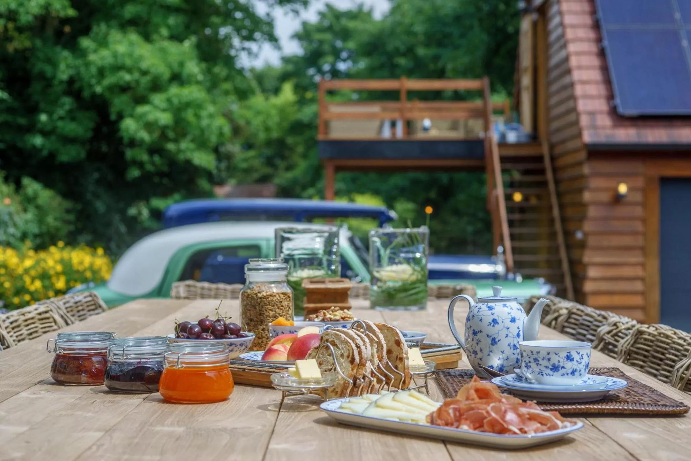 Continental breakfast in Villa Magdalena Eeklo