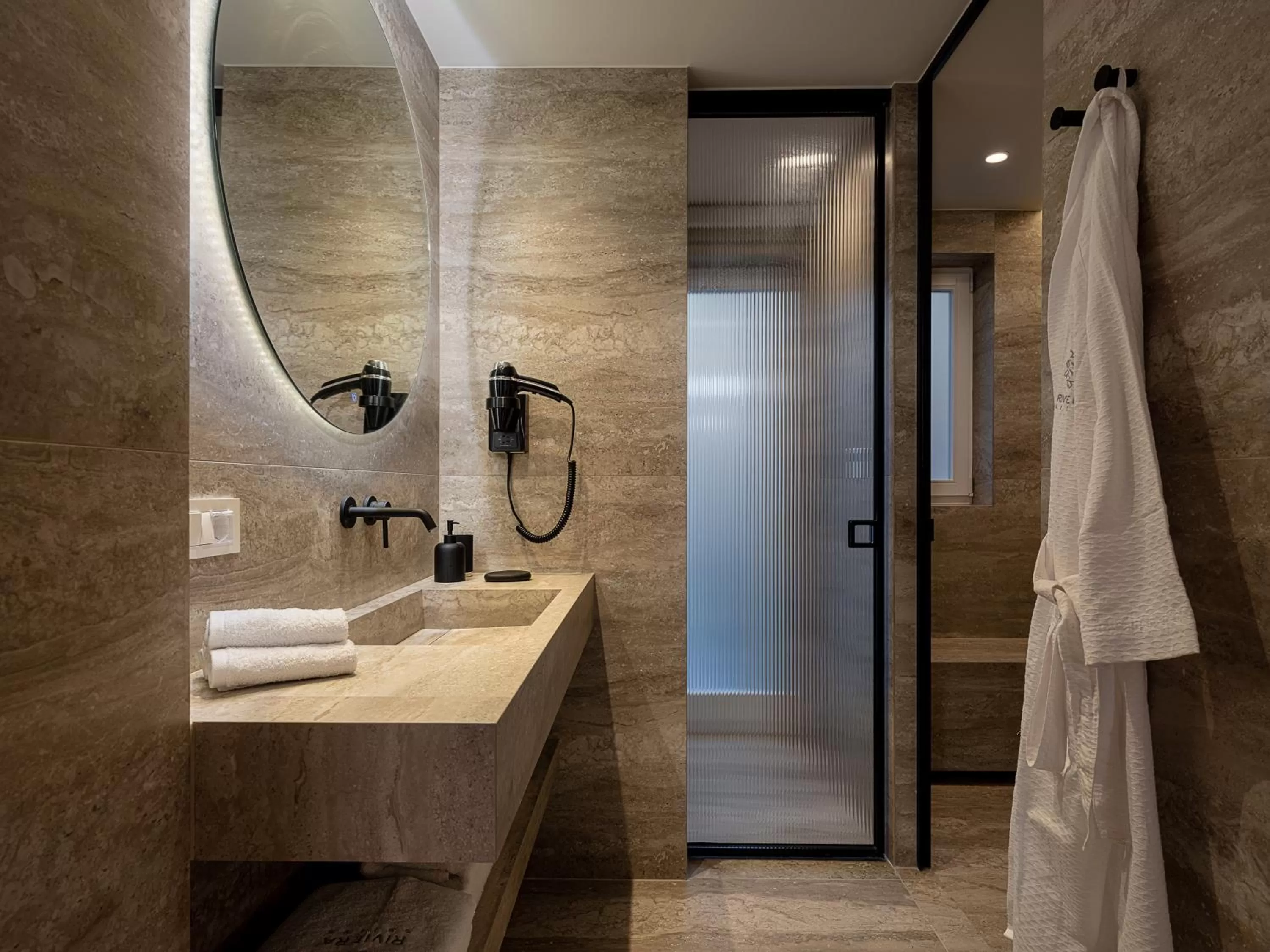 Bathroom in Riviera Suites
