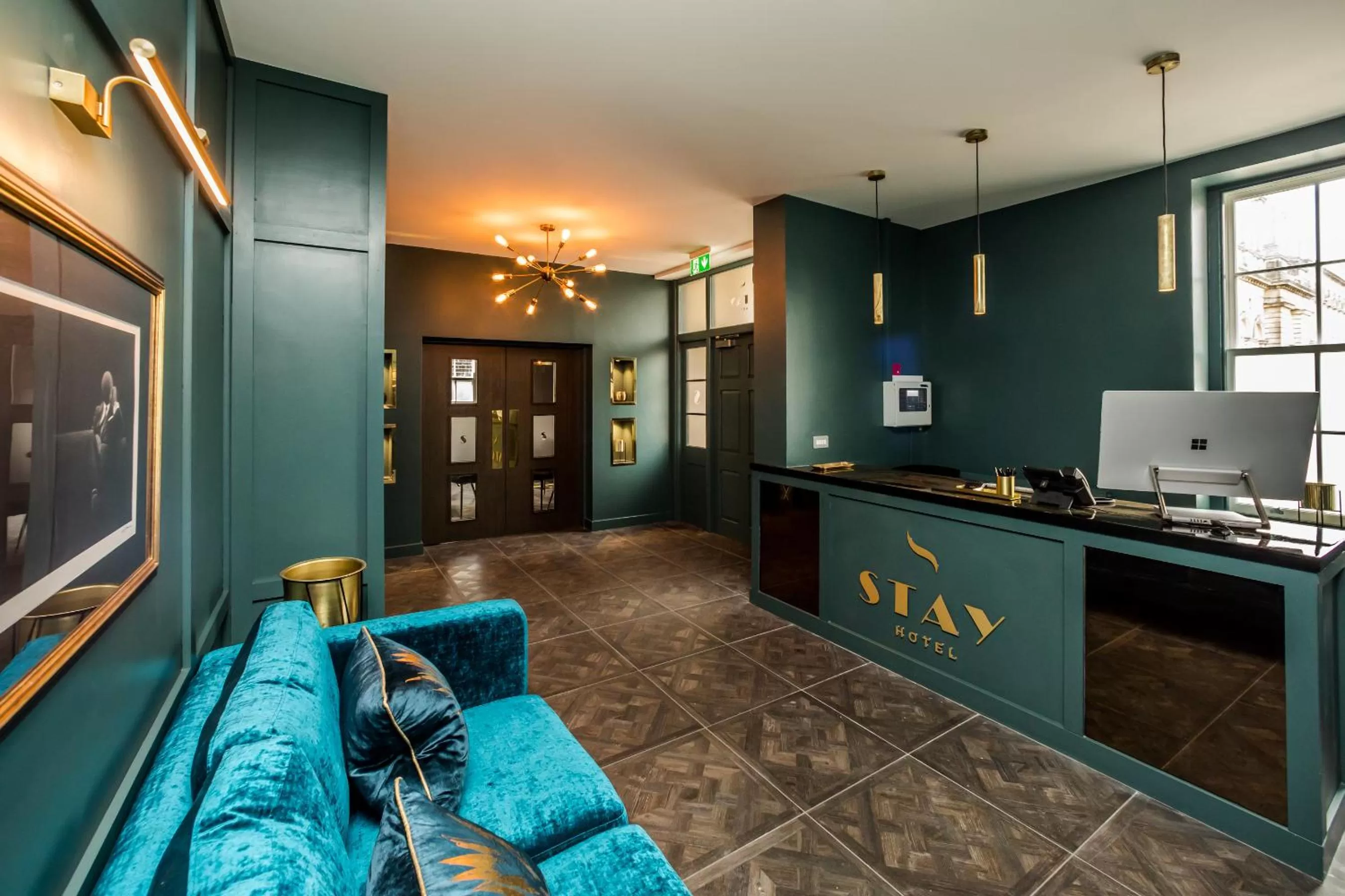 Lobby or reception in Stay Hotel