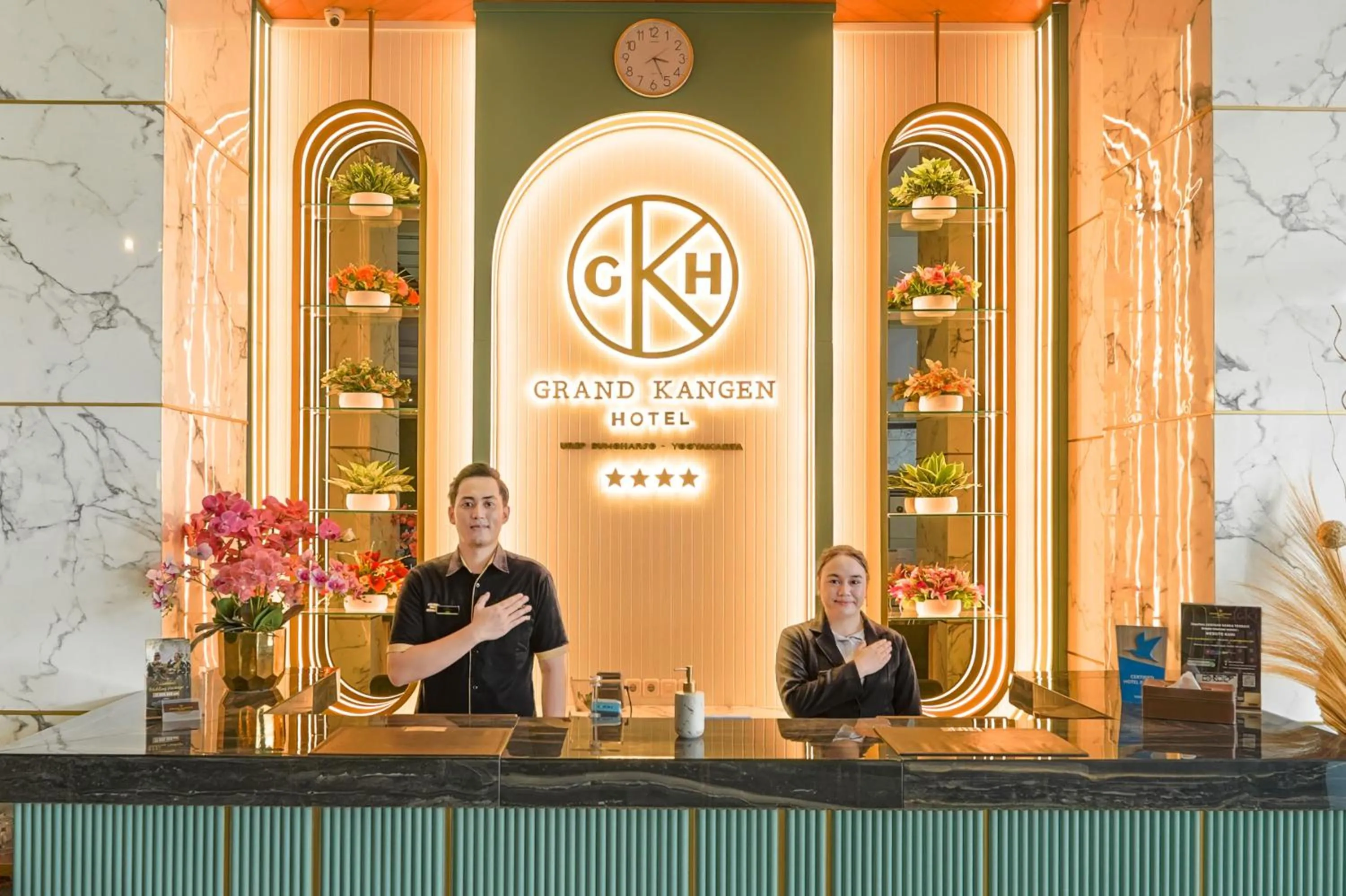 Lobby or reception in Grand Kangen Hotel Urip Sumoharjo