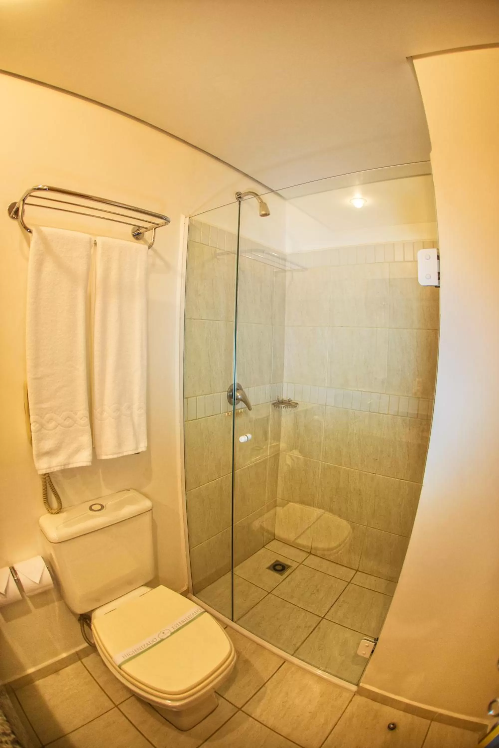 Bathroom in Hotel Campo Largo Express