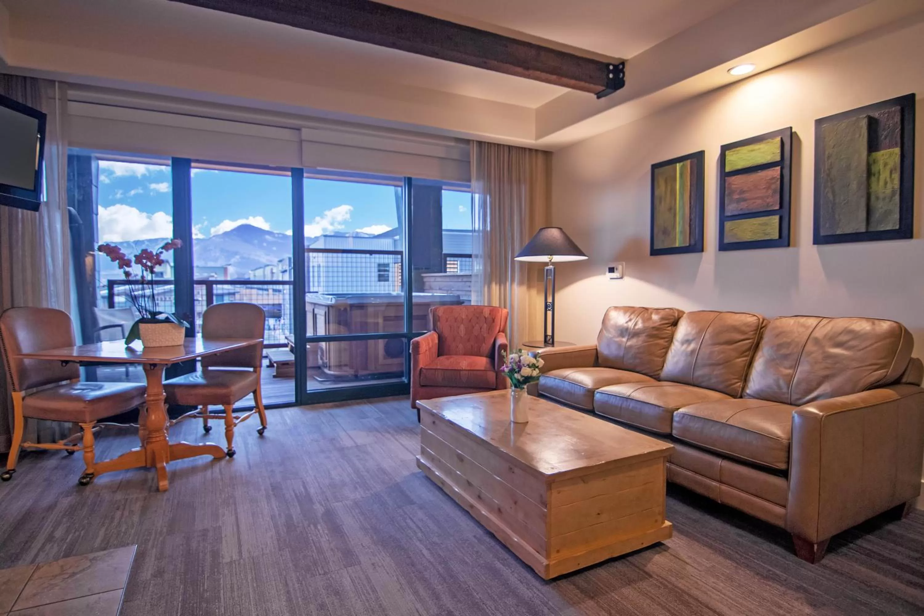 Living room in Newpark Resort