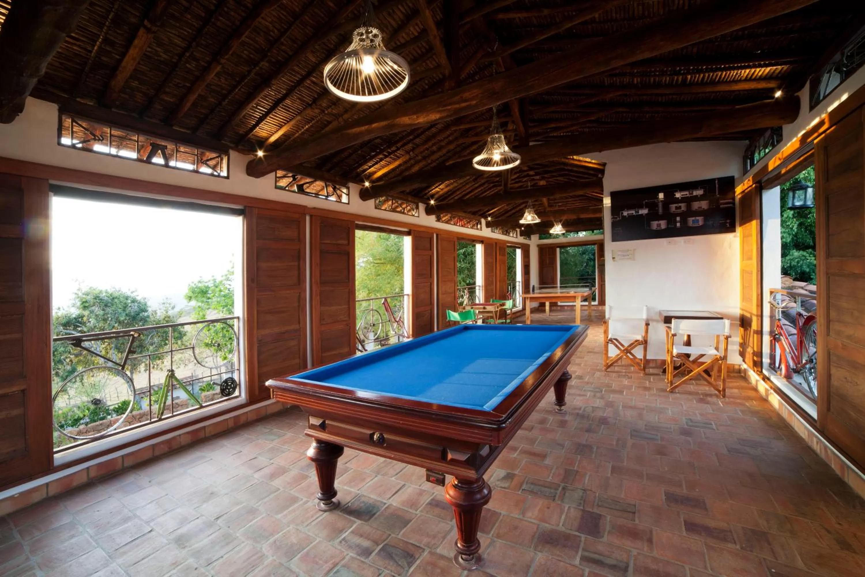 Billiard, Billiards in Hotel Buenosaires Barichara