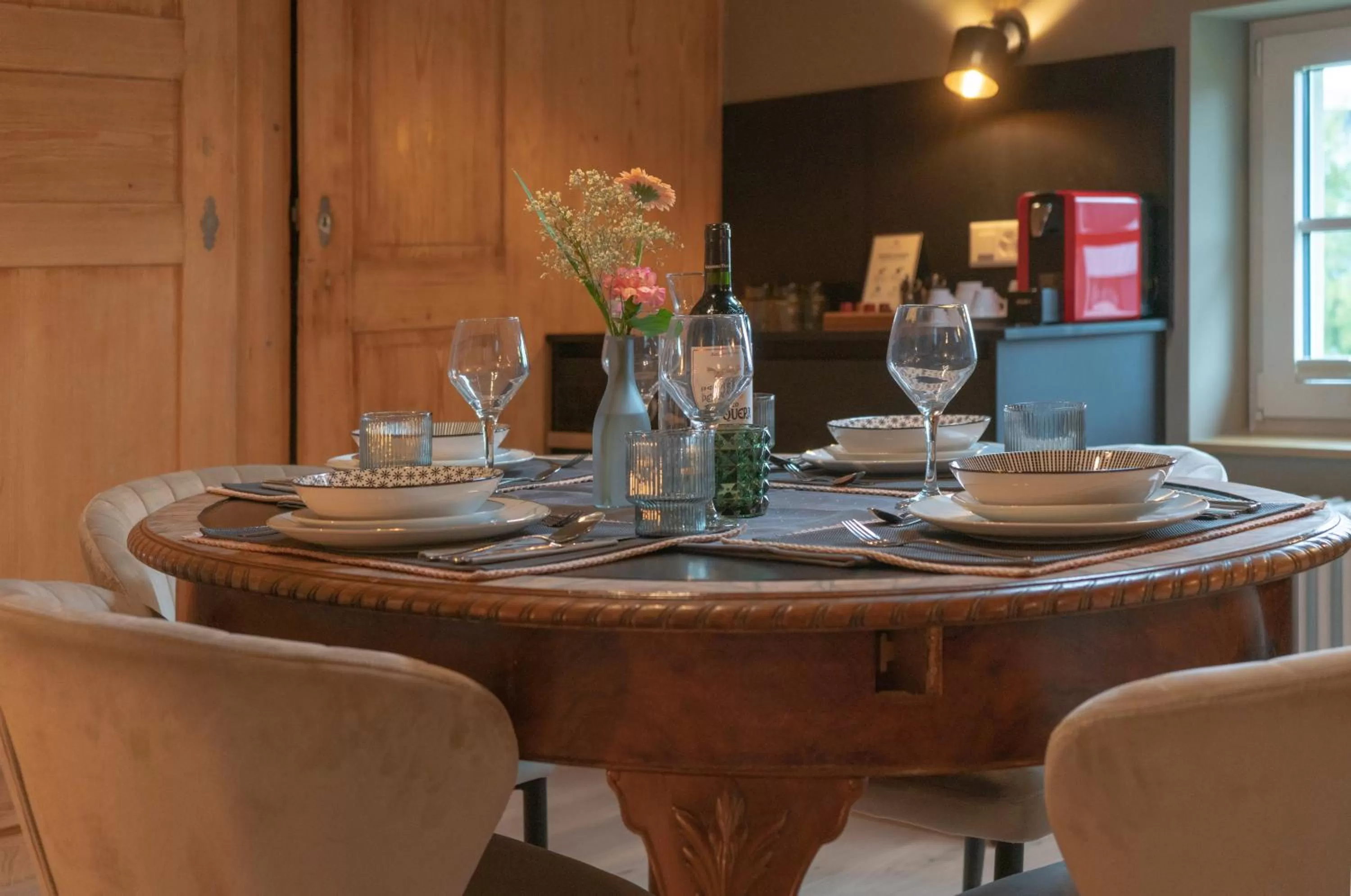 Dining area in Villa Weber - self check-in