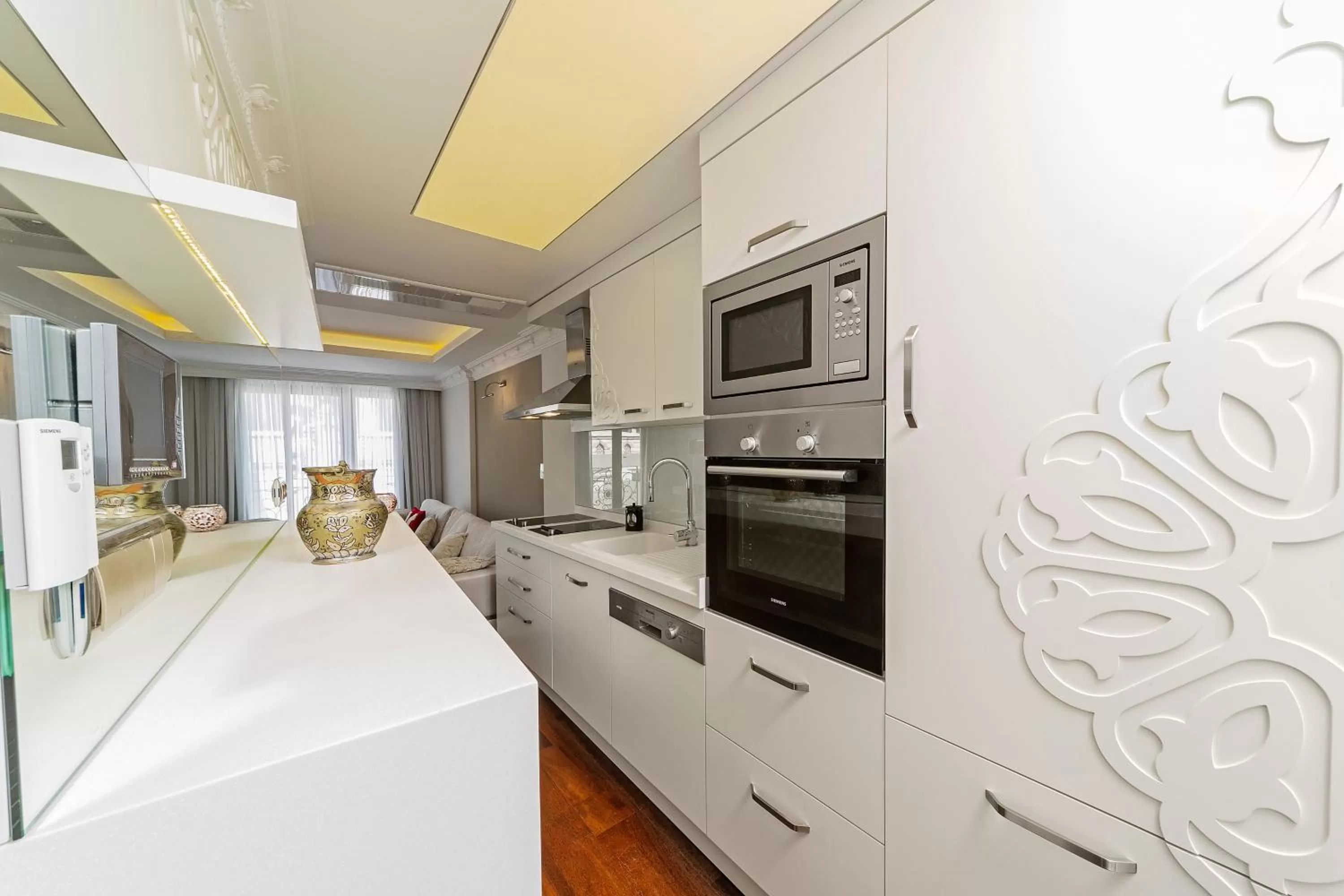 Kitchen or kitchenette in Ada Hotel Istanbul