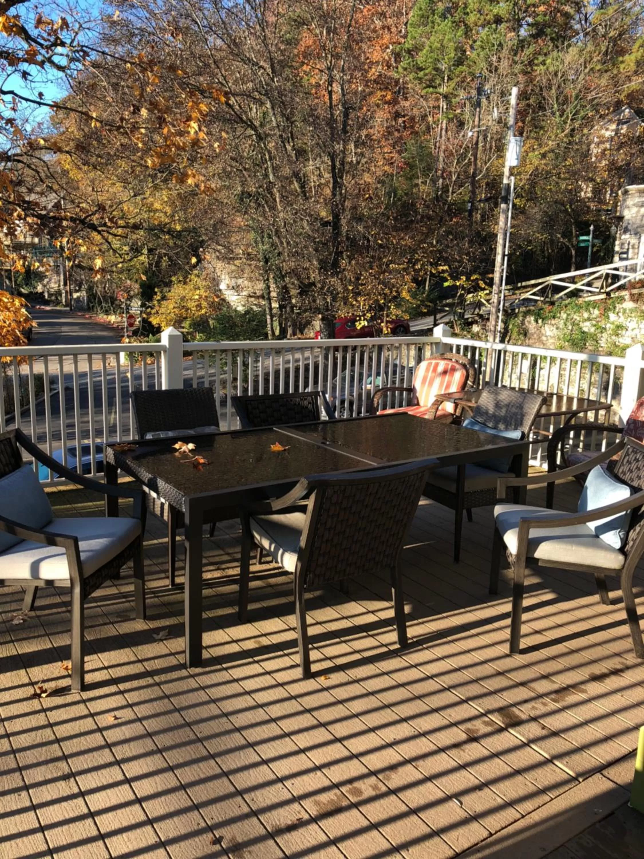 Balcony/Terrace in All Seasons Inn