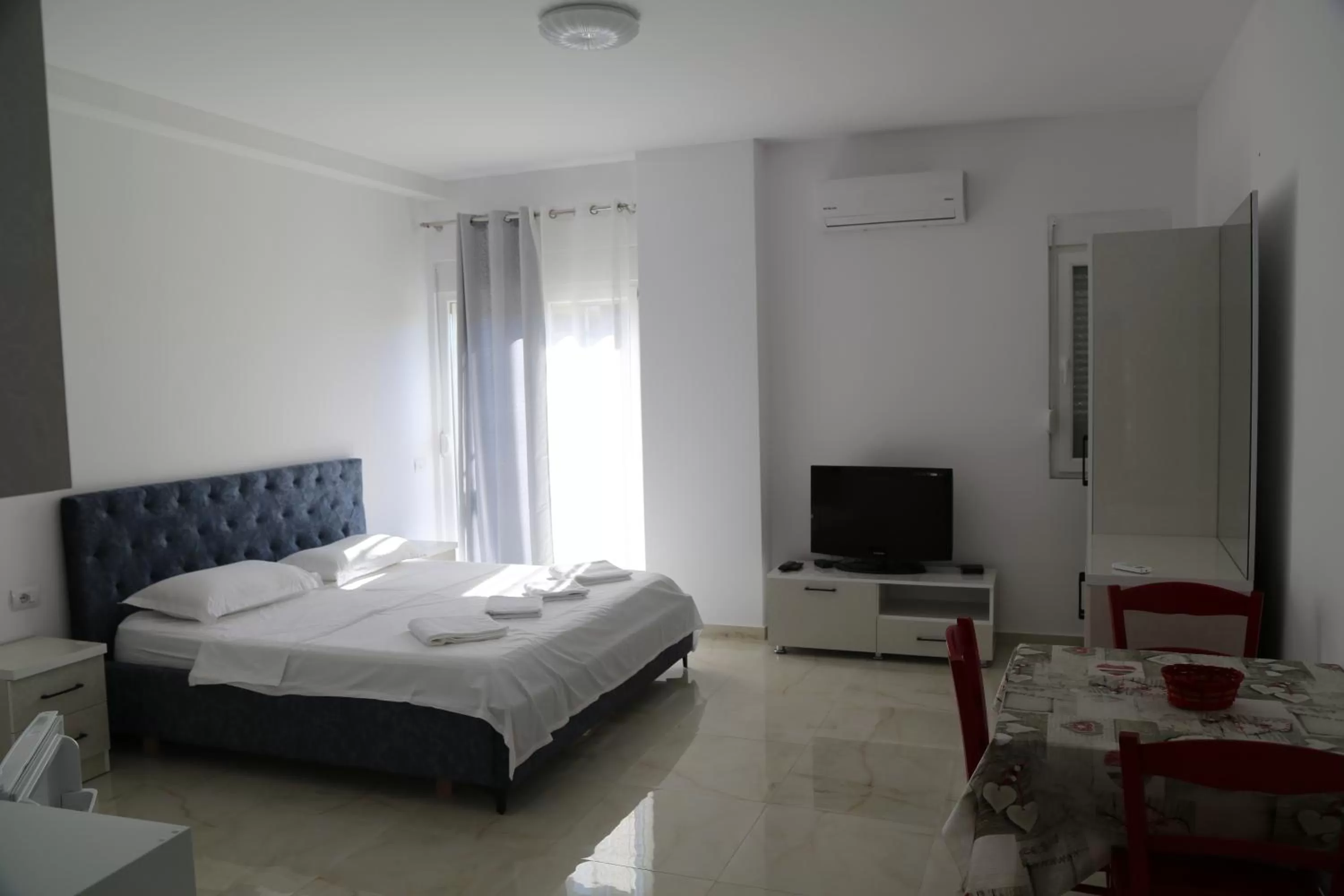 Bed in Anchor Apartments