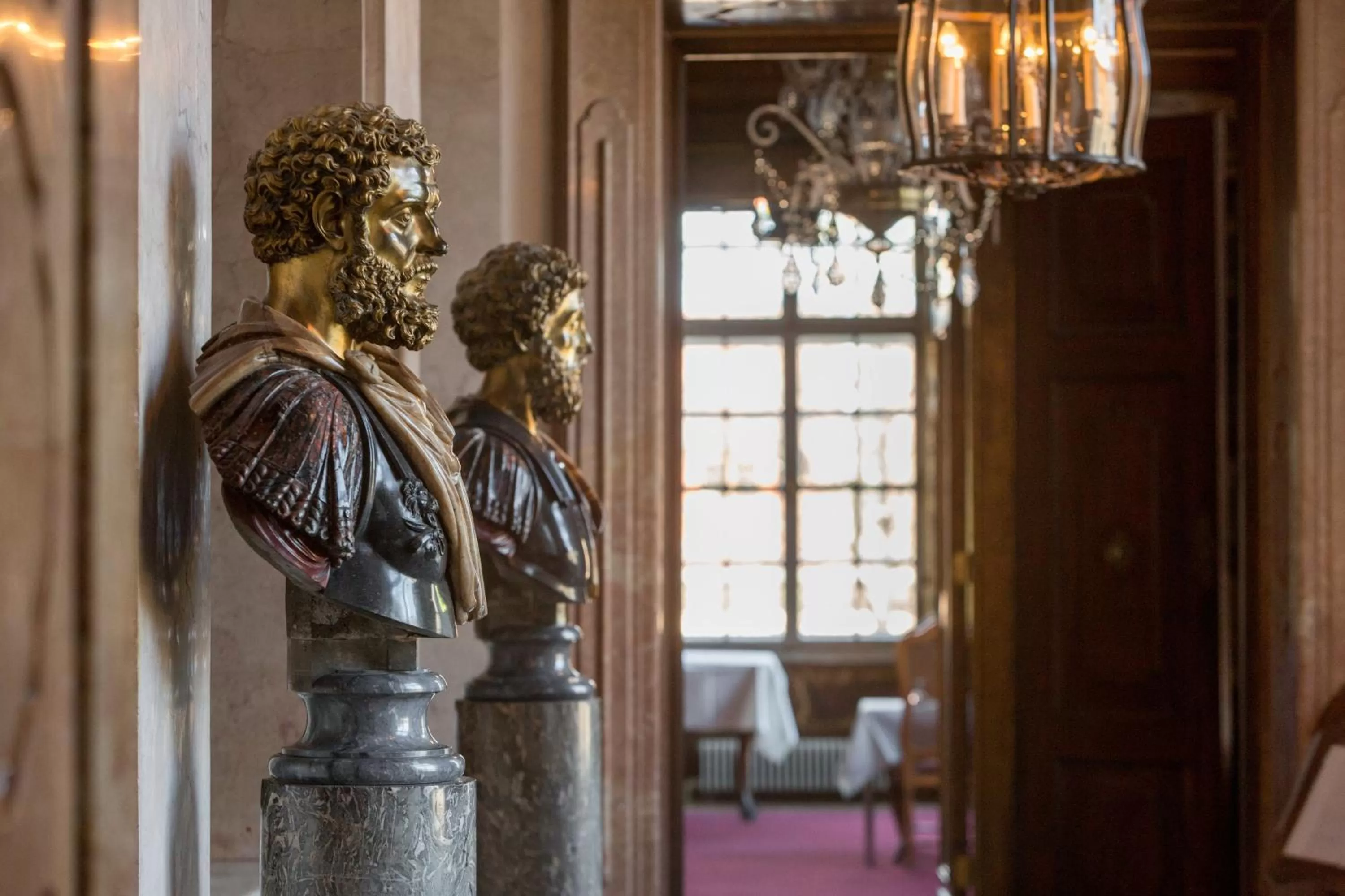 Decorative detail in Hotel Schloss Leopoldskron