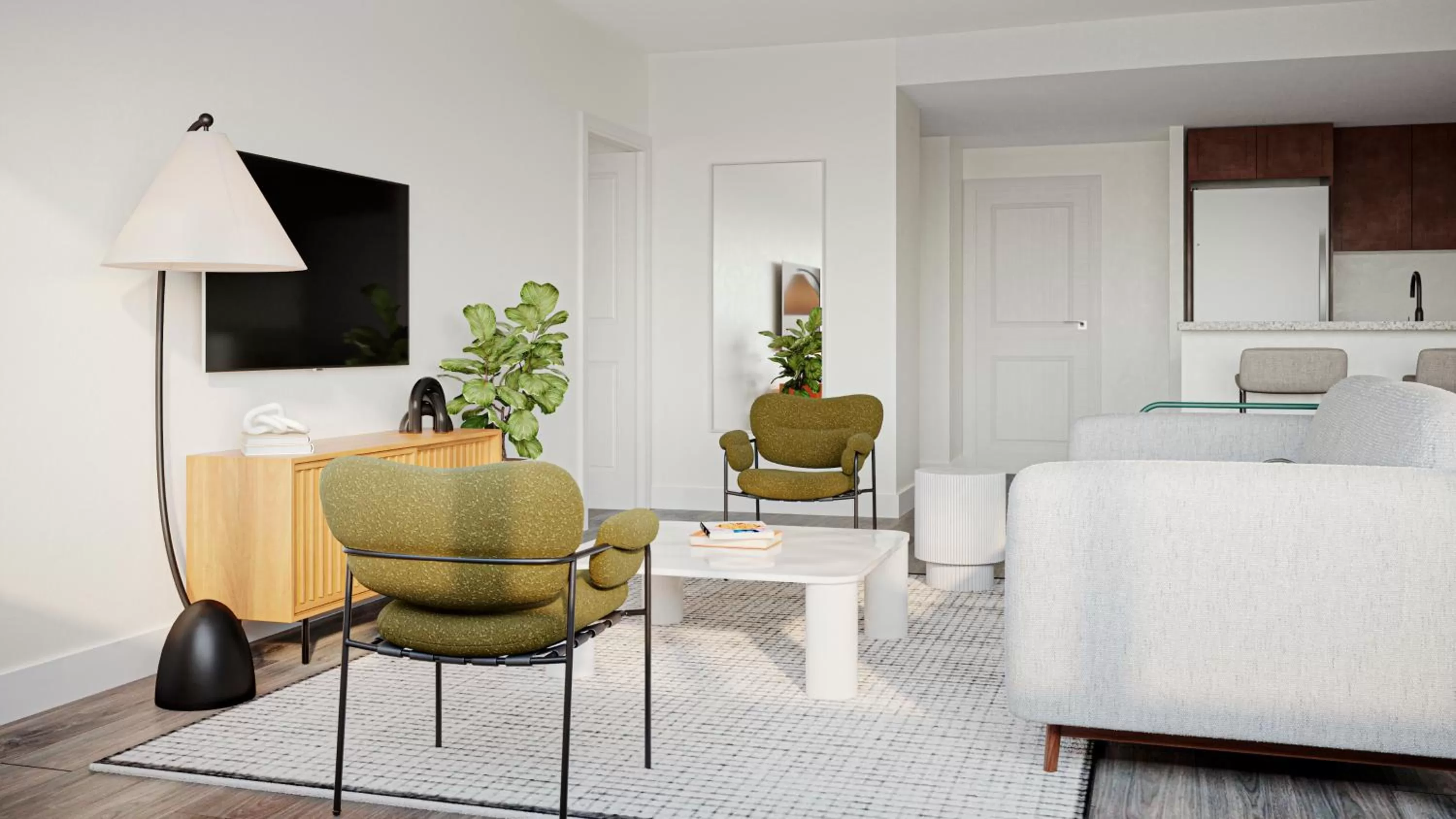 Seating Area in Mint House Philadelphia - Queen Village