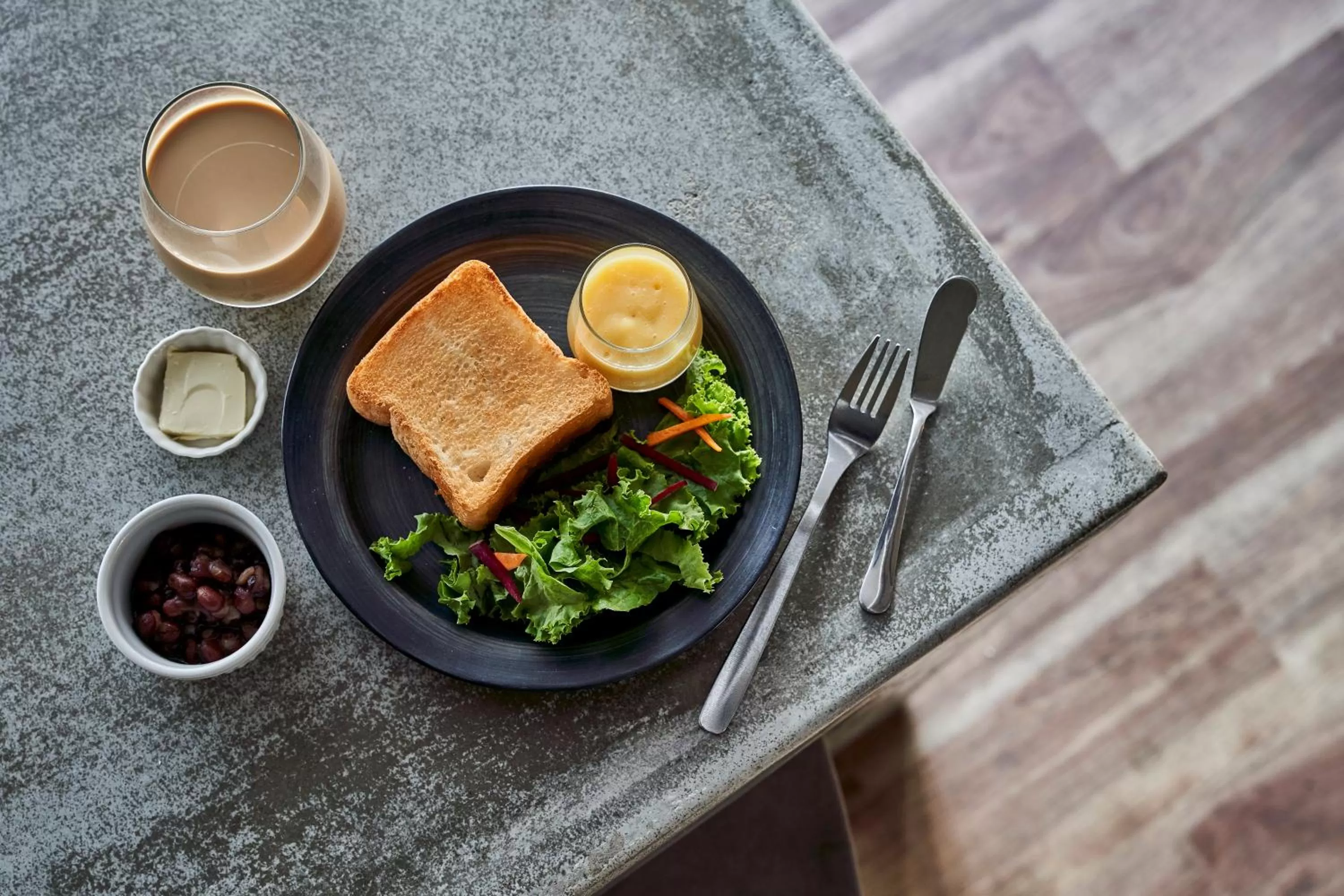 Breakfast in Hotel Morning Box Osaka Shinsaibashi