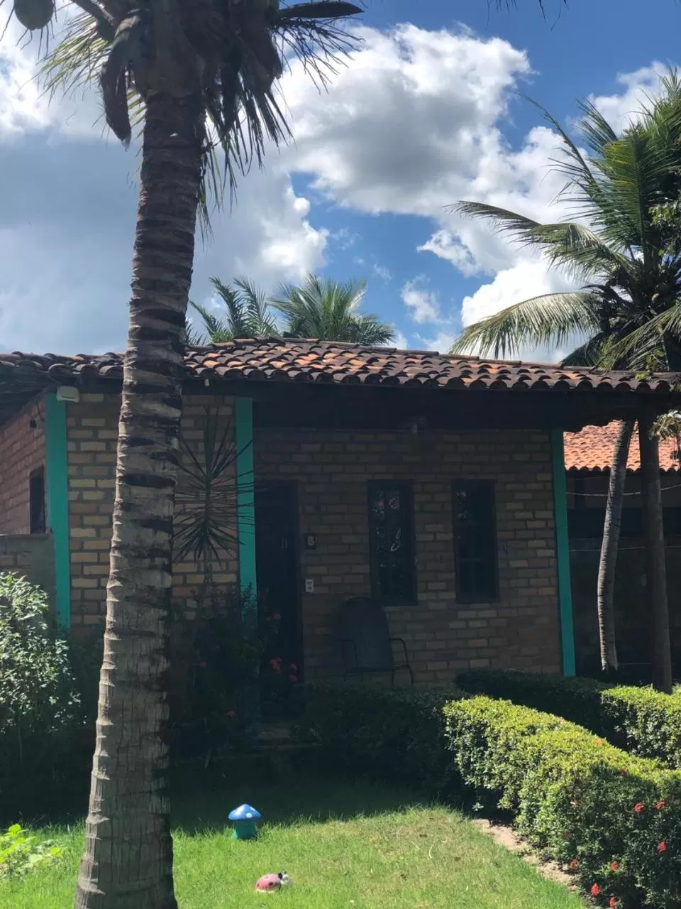 View (from property/room), Property Building in Pousada do Riacho