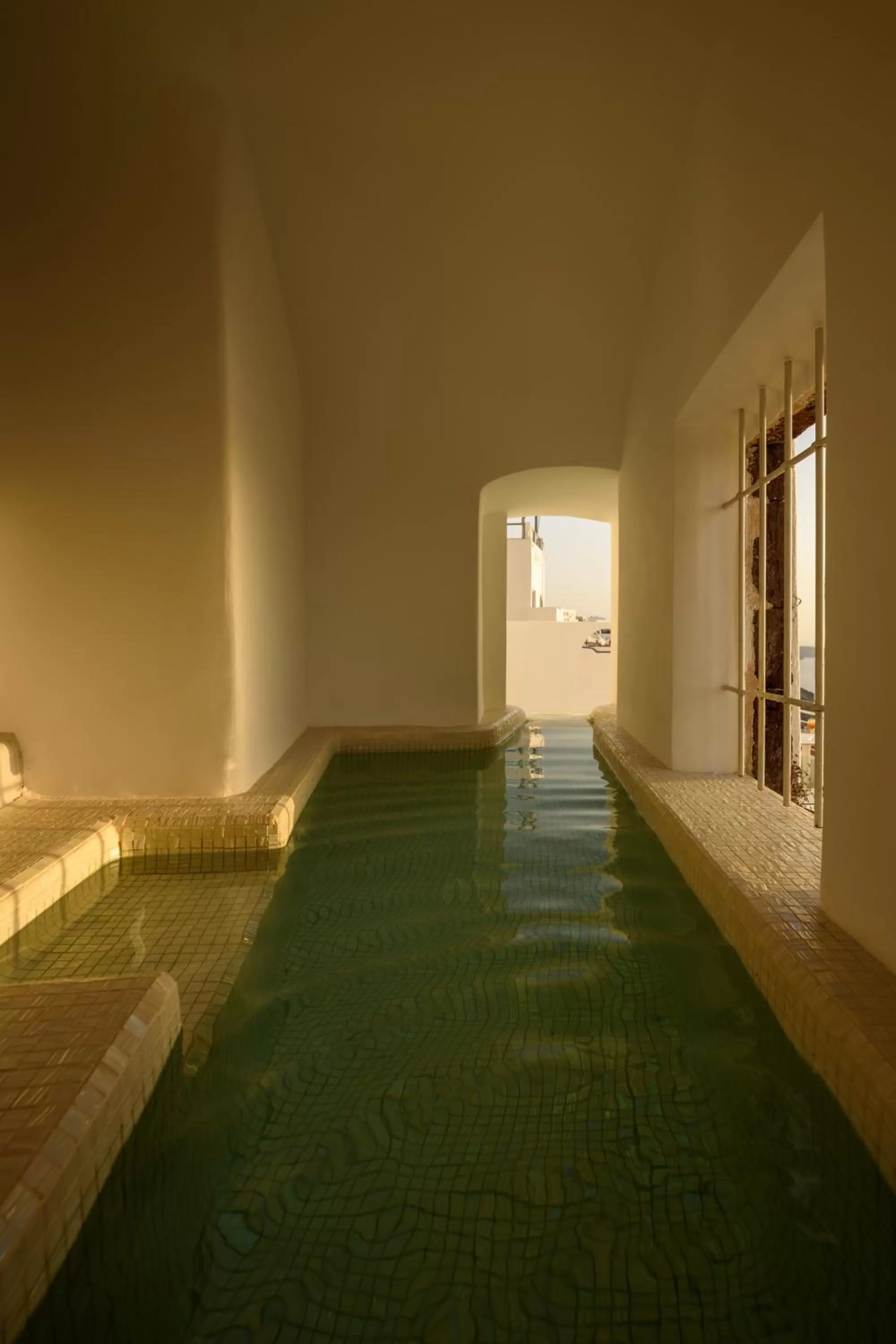 Hot Tub in Nefeles Luxury Suites