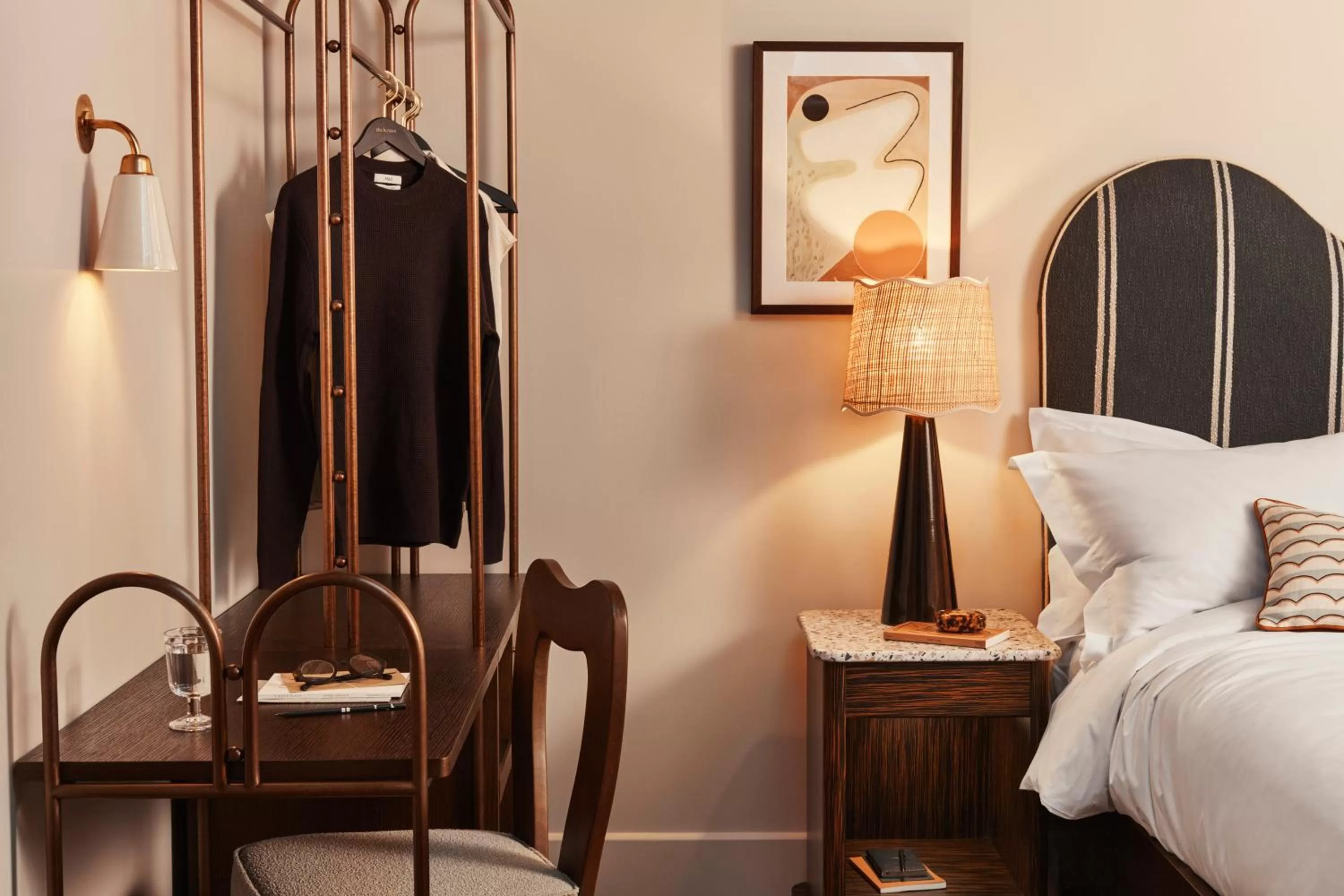 Bedroom, Bed in The Hoxton, Shepherds Bush