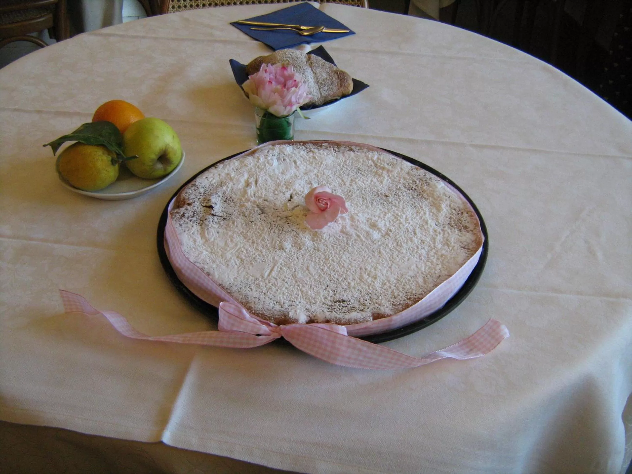 Food close-up in Hotel Garden