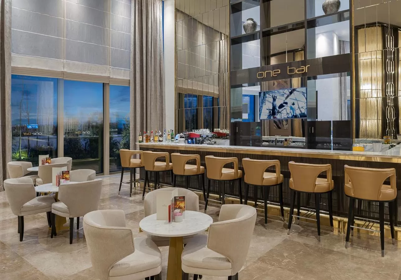 Lounge or bar in Elite World Grand Istanbul Küçükyalı