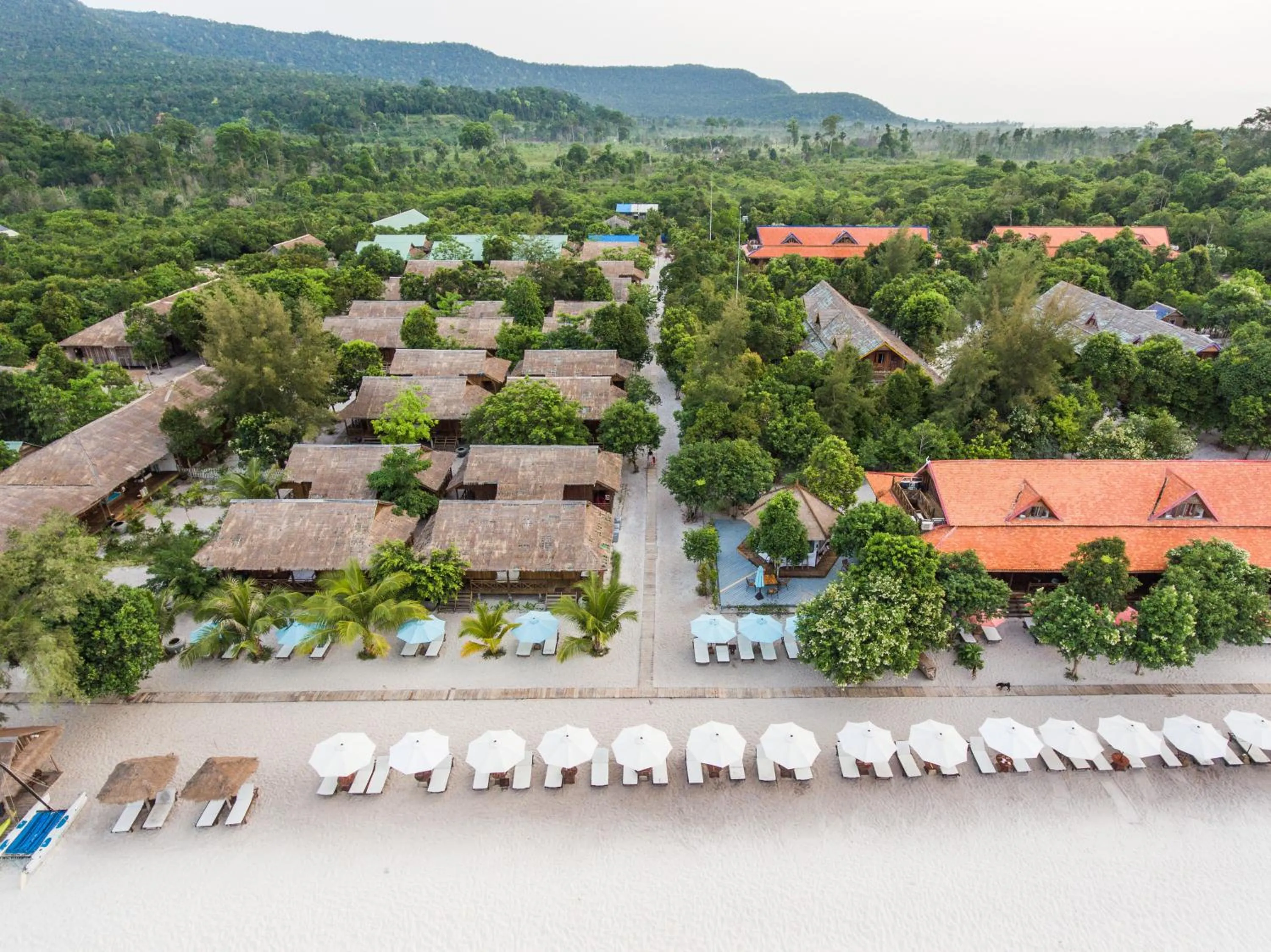 Property building in Sok San Beach Resort