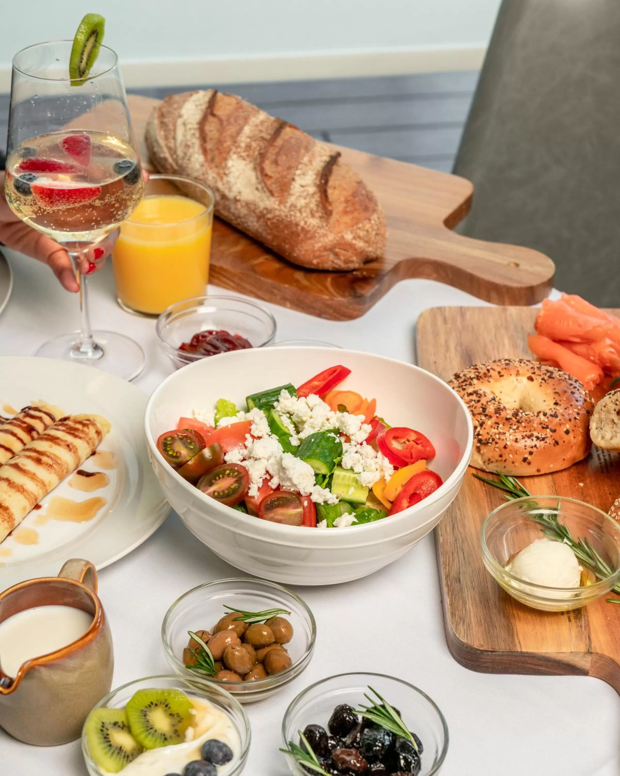 Food in The Altair Bay Harbor Hotel