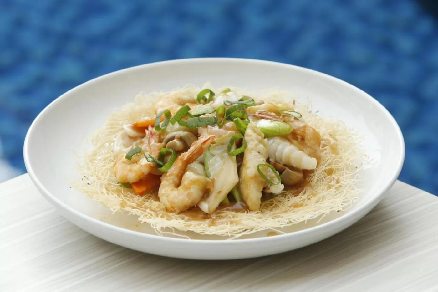 Food close-up in Villa Caceres Hotel