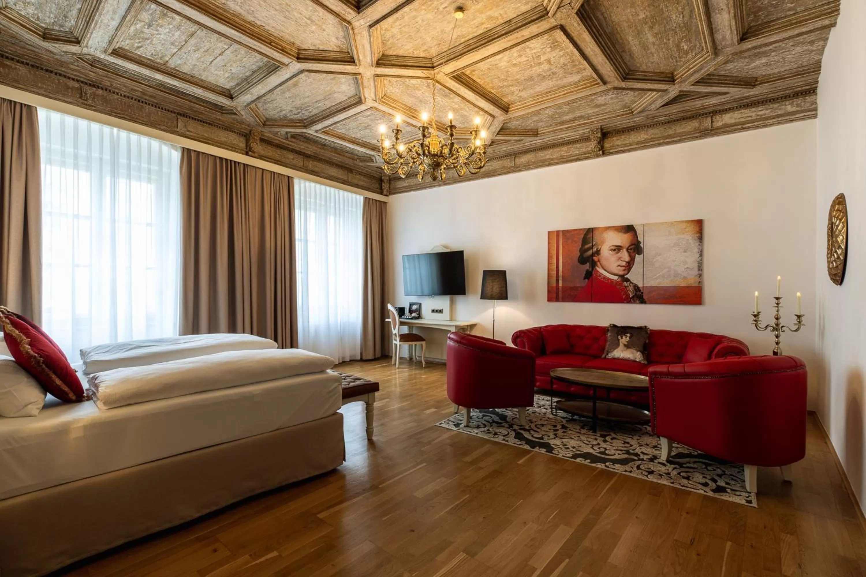 Photo of the whole room, Bed in Amedia Plaza Wels, Trademark Collection by Wyndham