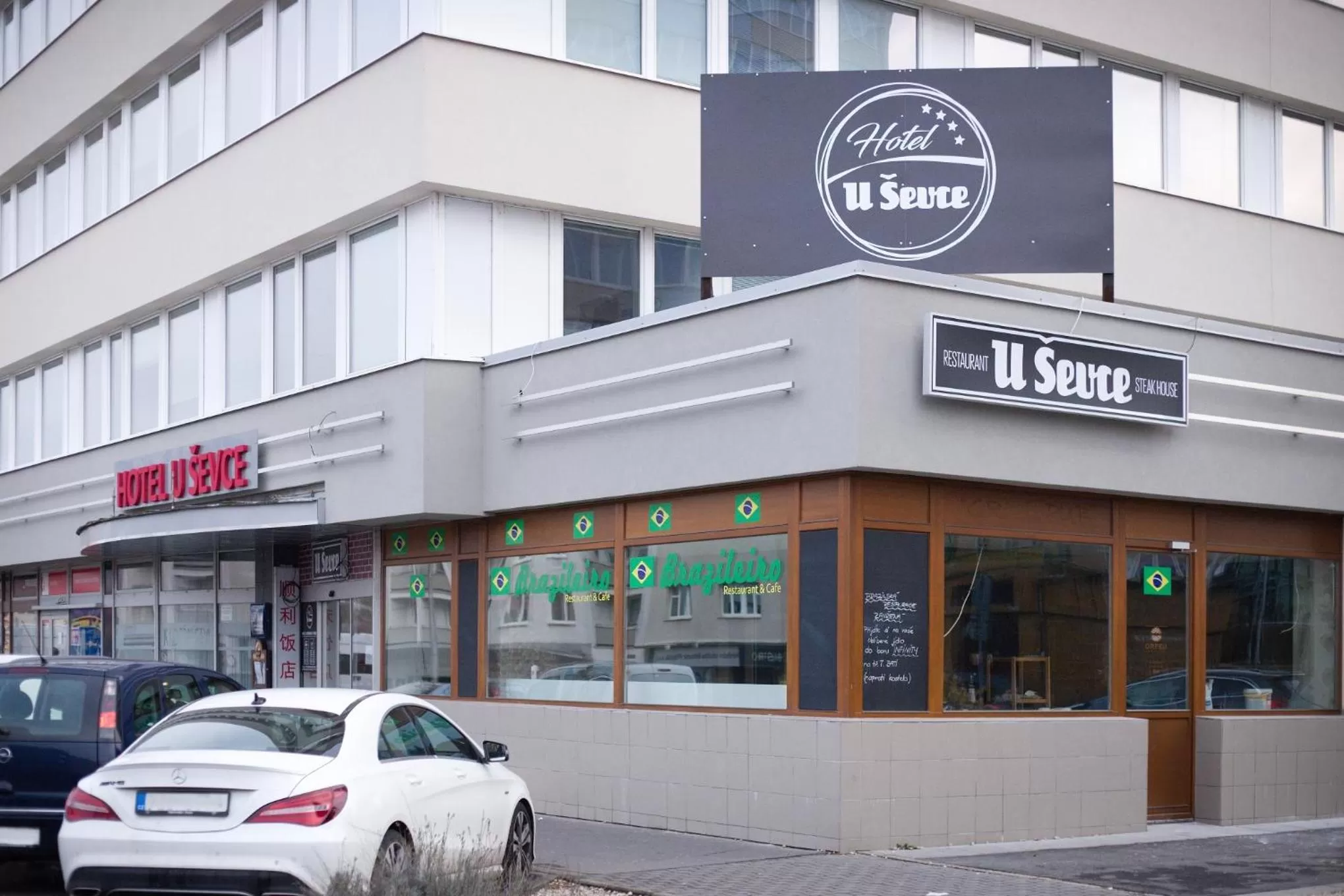 Property building in Hotel U Ševce