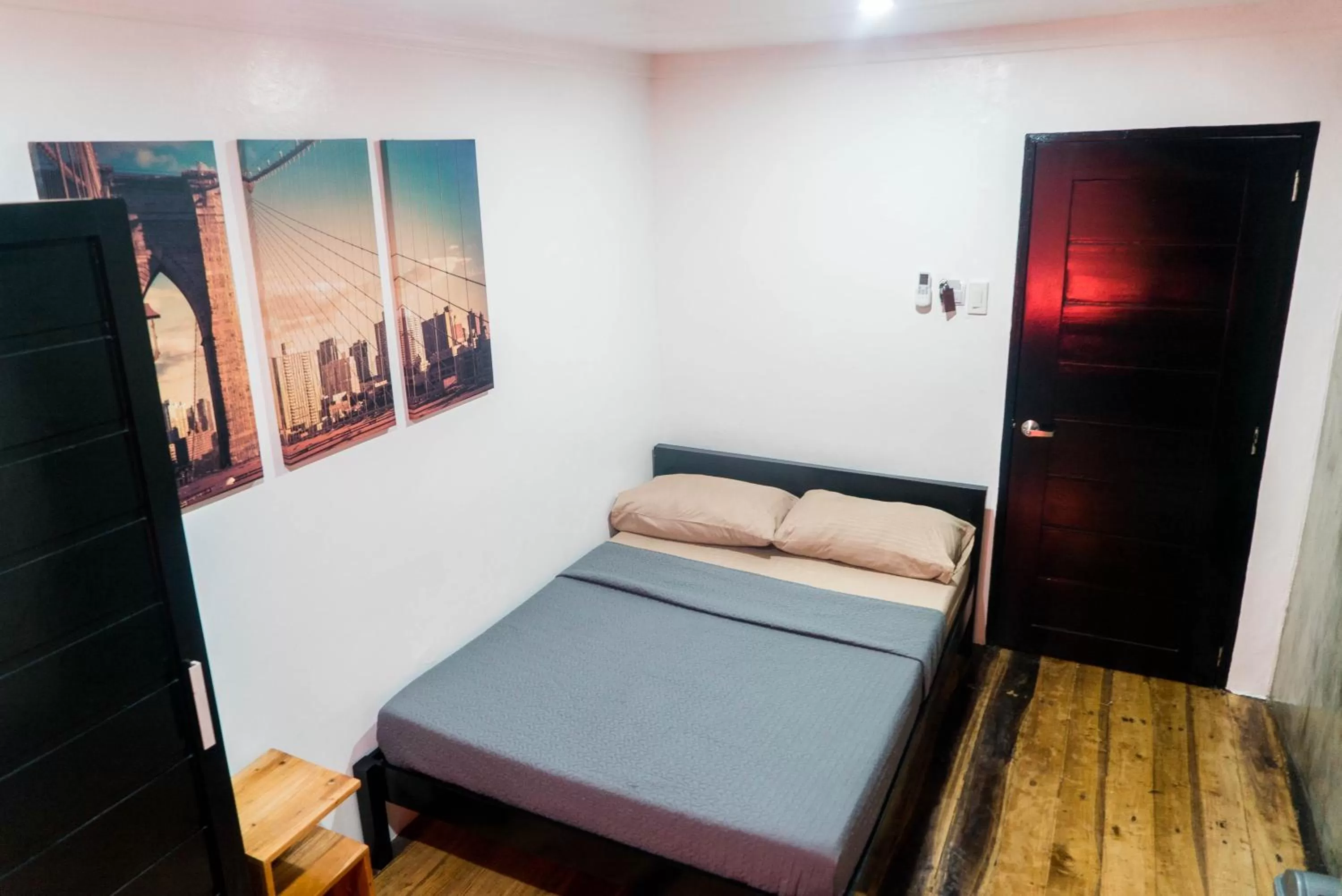 Bed in OKEANOS HOTEL