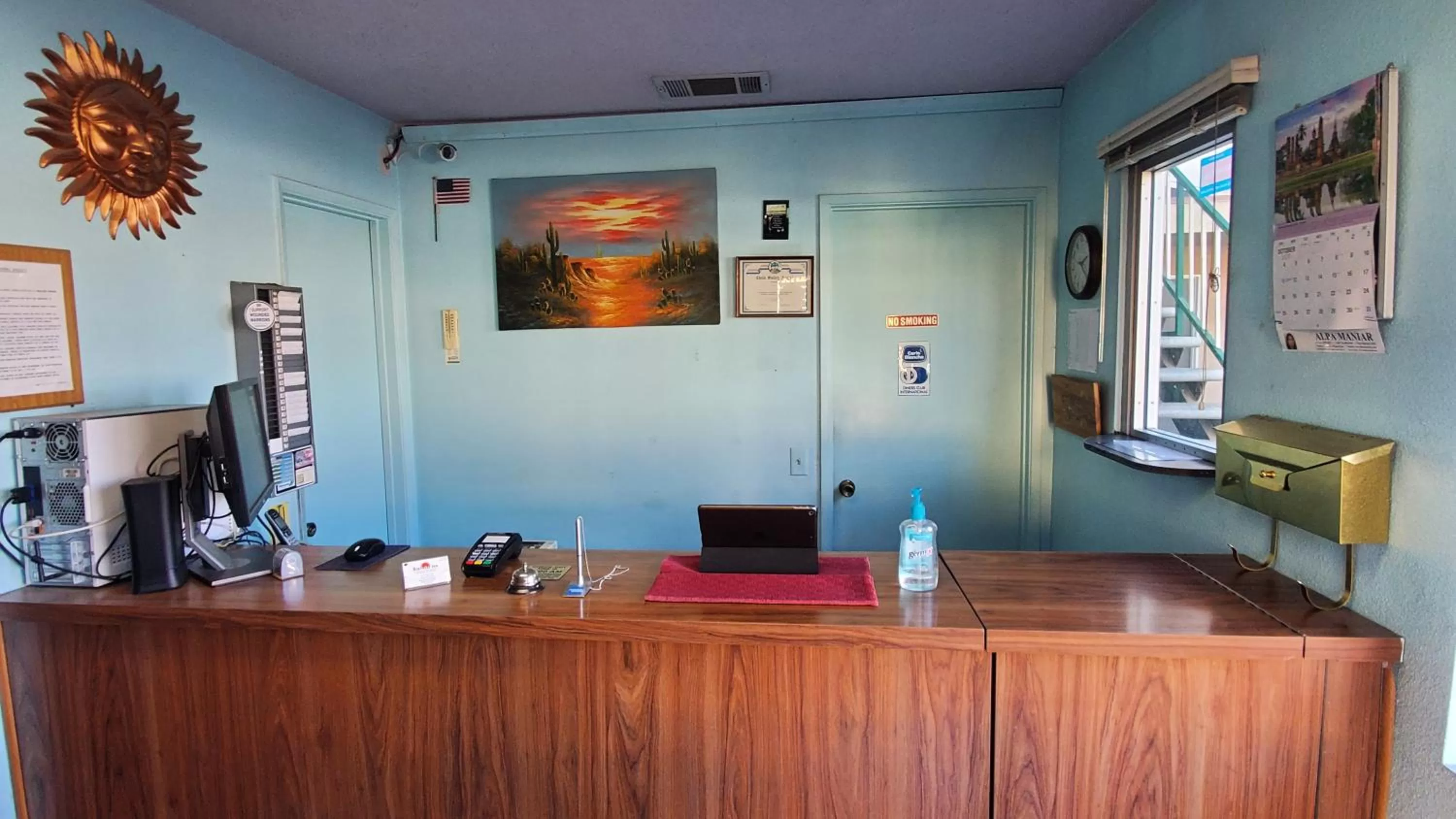 Lobby or reception in Star Inn On Route 66, Barstow
