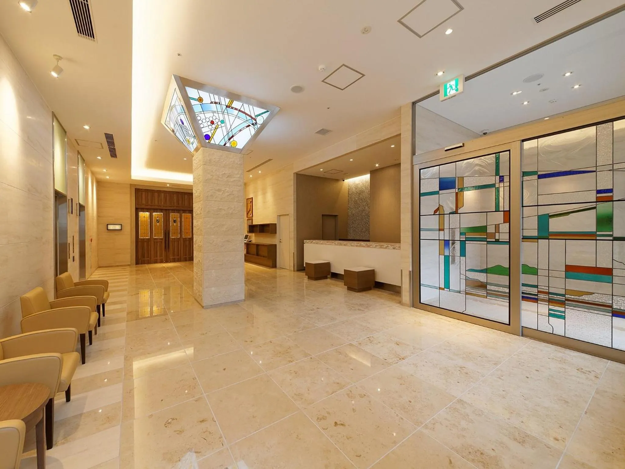 Lobby or reception in Hotel Sunroute Sopra Kobe Annesso