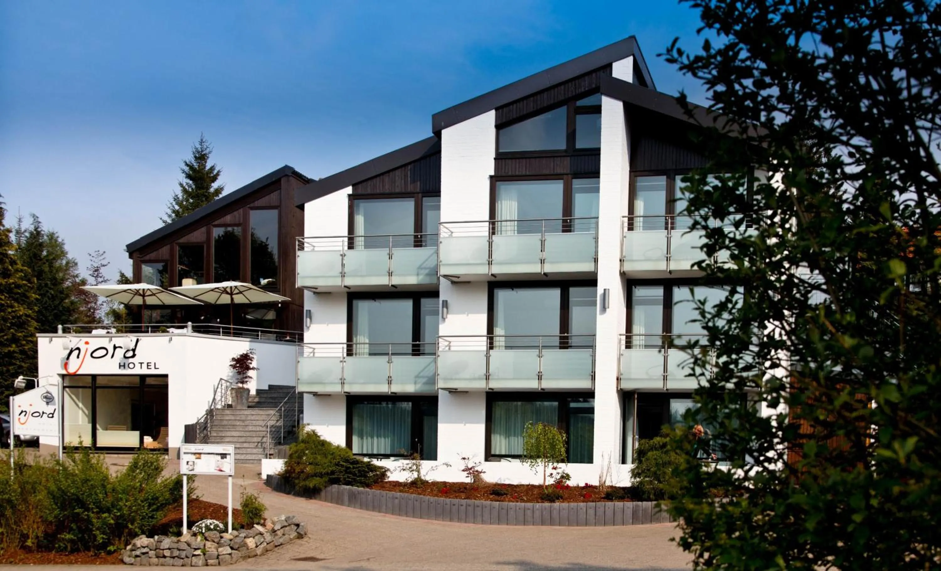 Property building in Hotel Njord