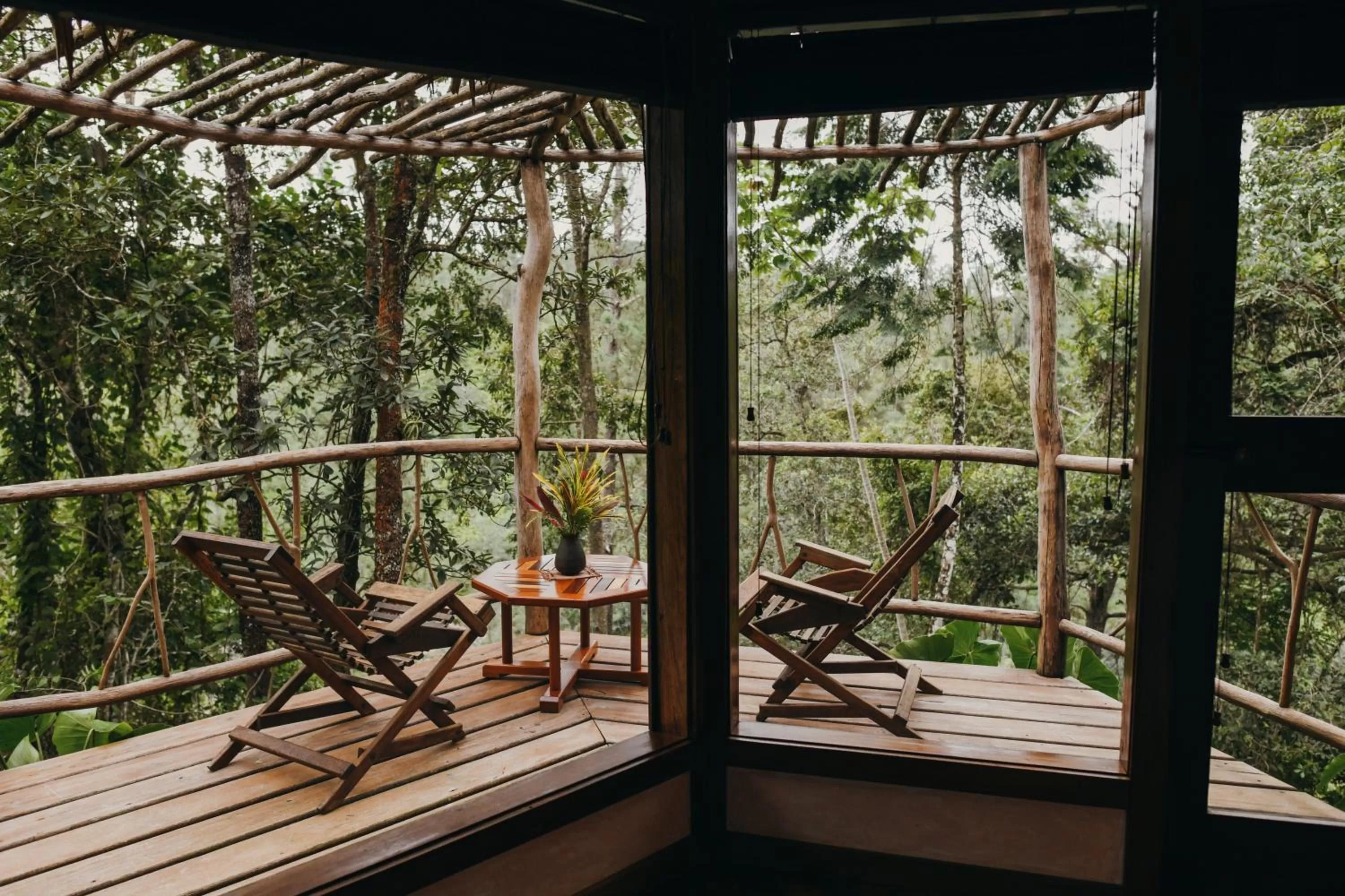 Balcony/Terrace in Gaia Riverlodge