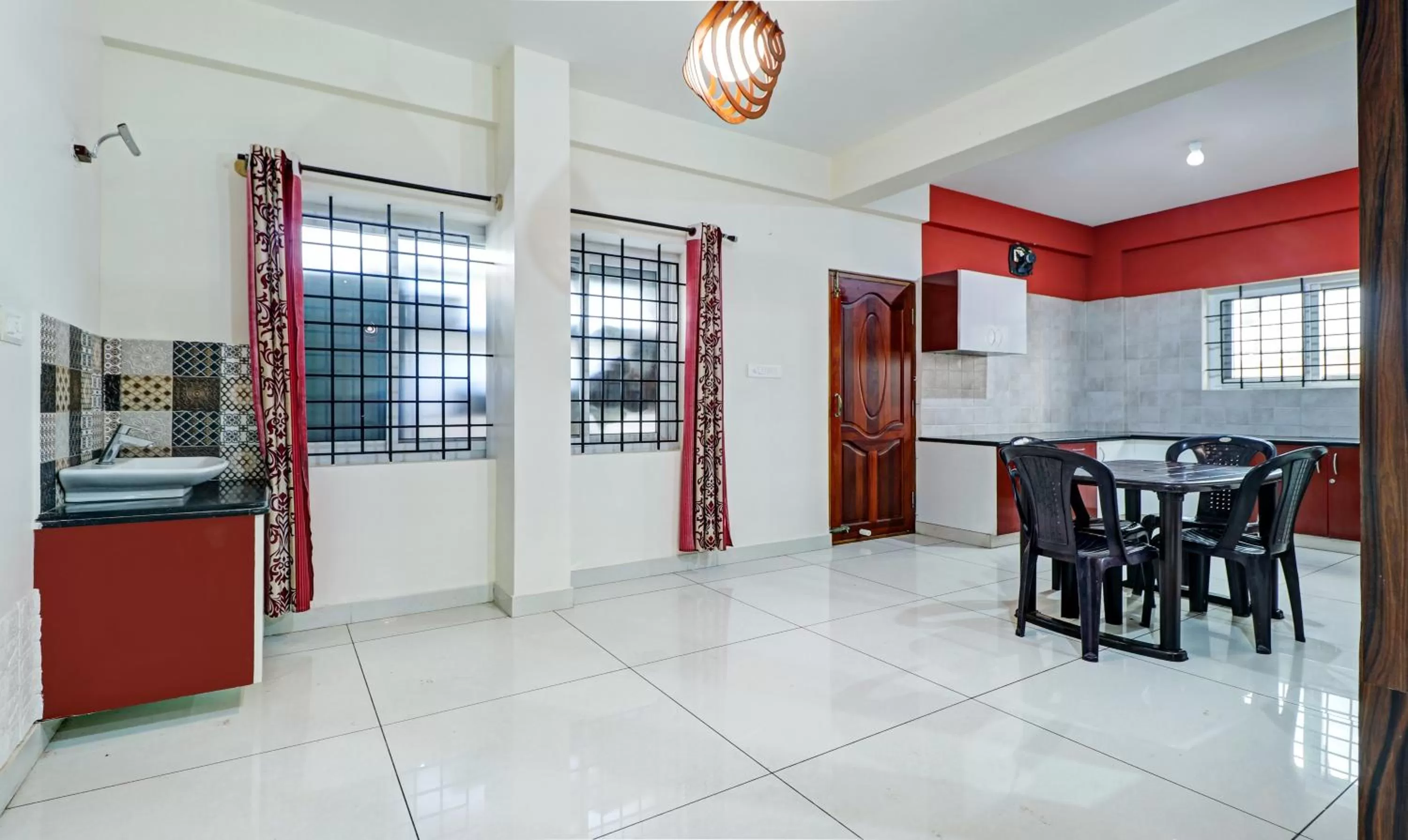 Kitchen/Kitchenette in Itsy By Treebo - Colors Stay