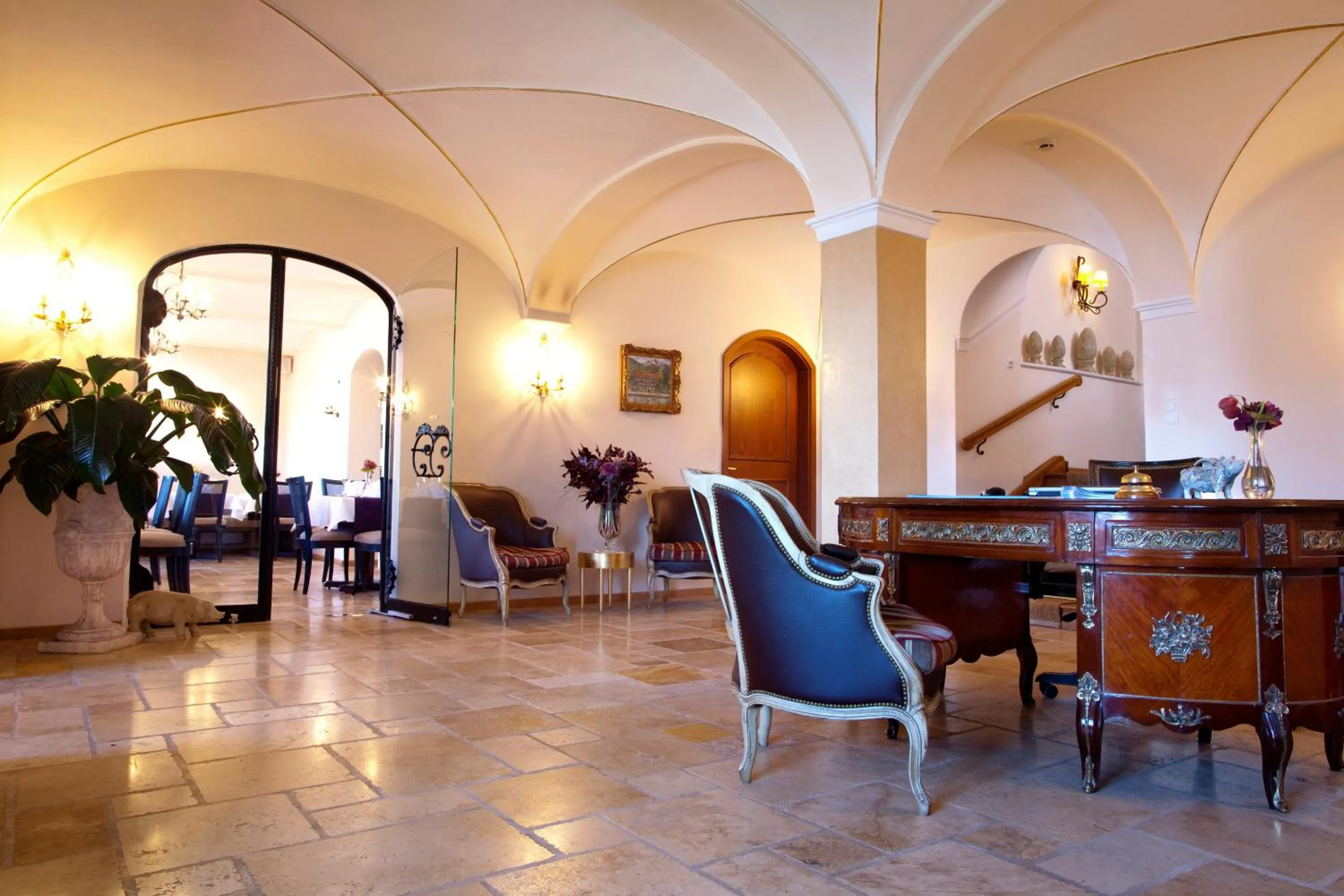 Lobby or reception in Seehotel Luitpold