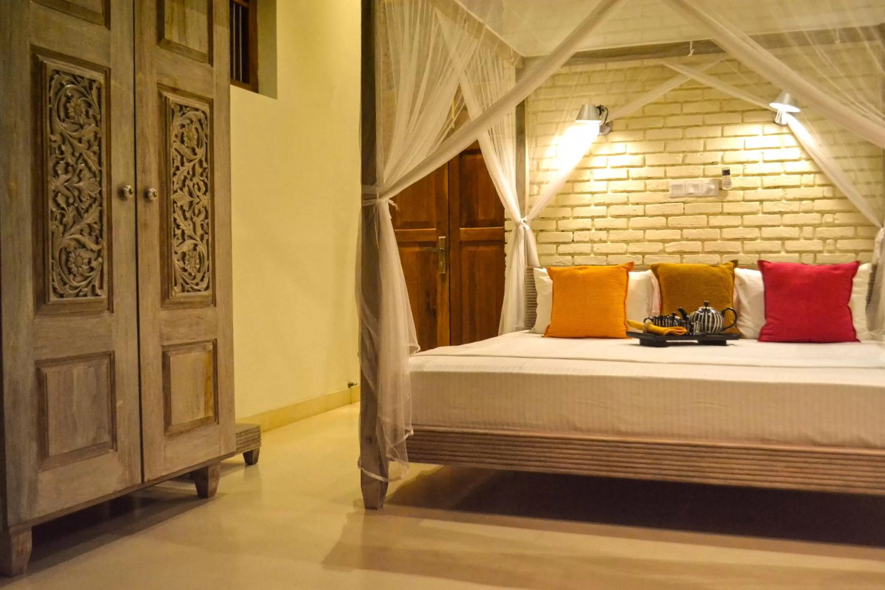 Bed in Urban Bliss Studio