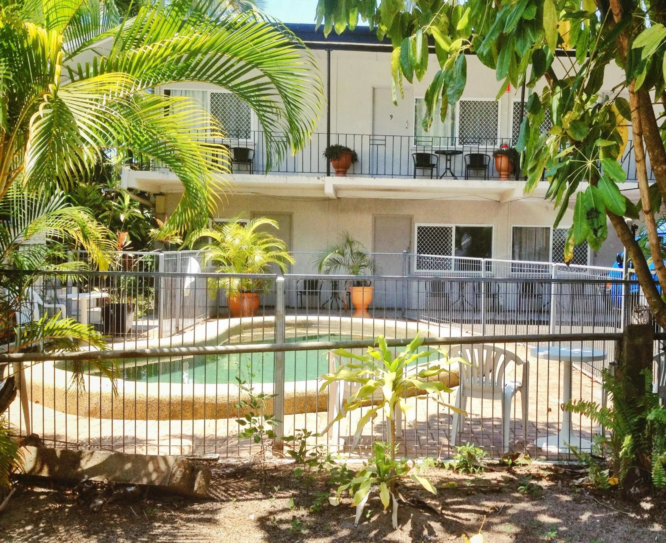 Garden in Cairns City Motel