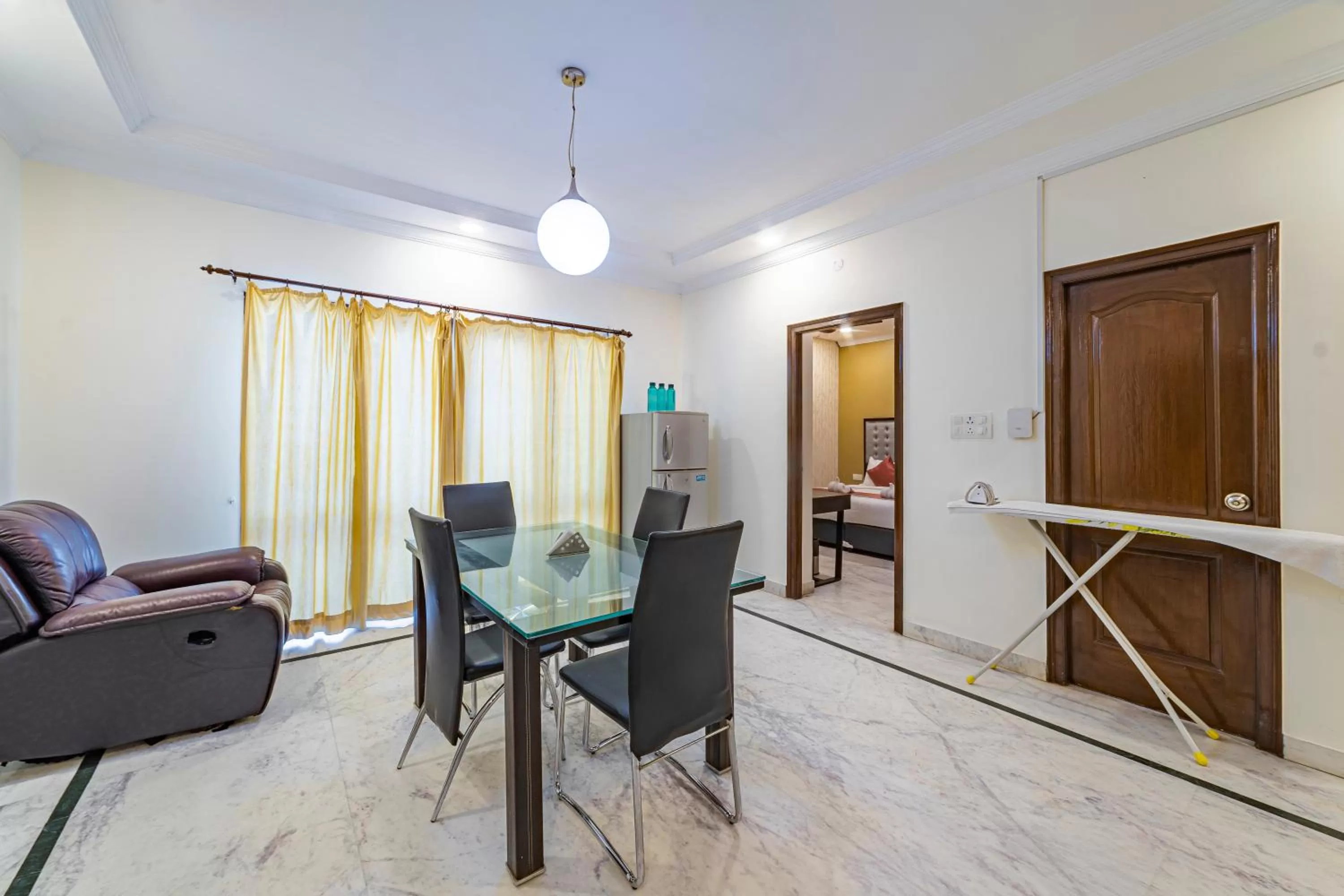 Living room in Hotel Athome & Serviced Apartments by Deccan Serai Hotels